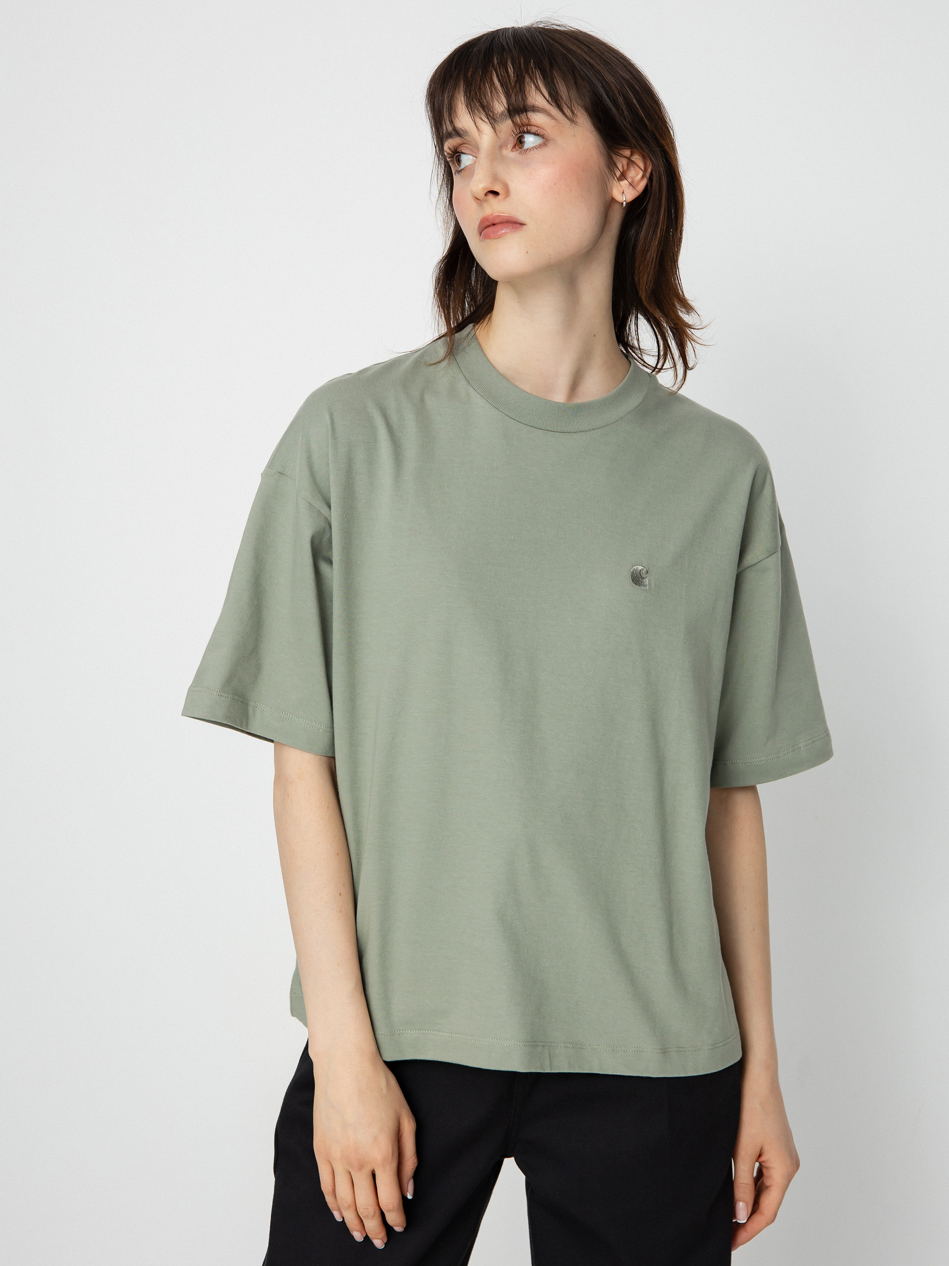 Tričko Carhartt WIP Chester Wmn (yucca)