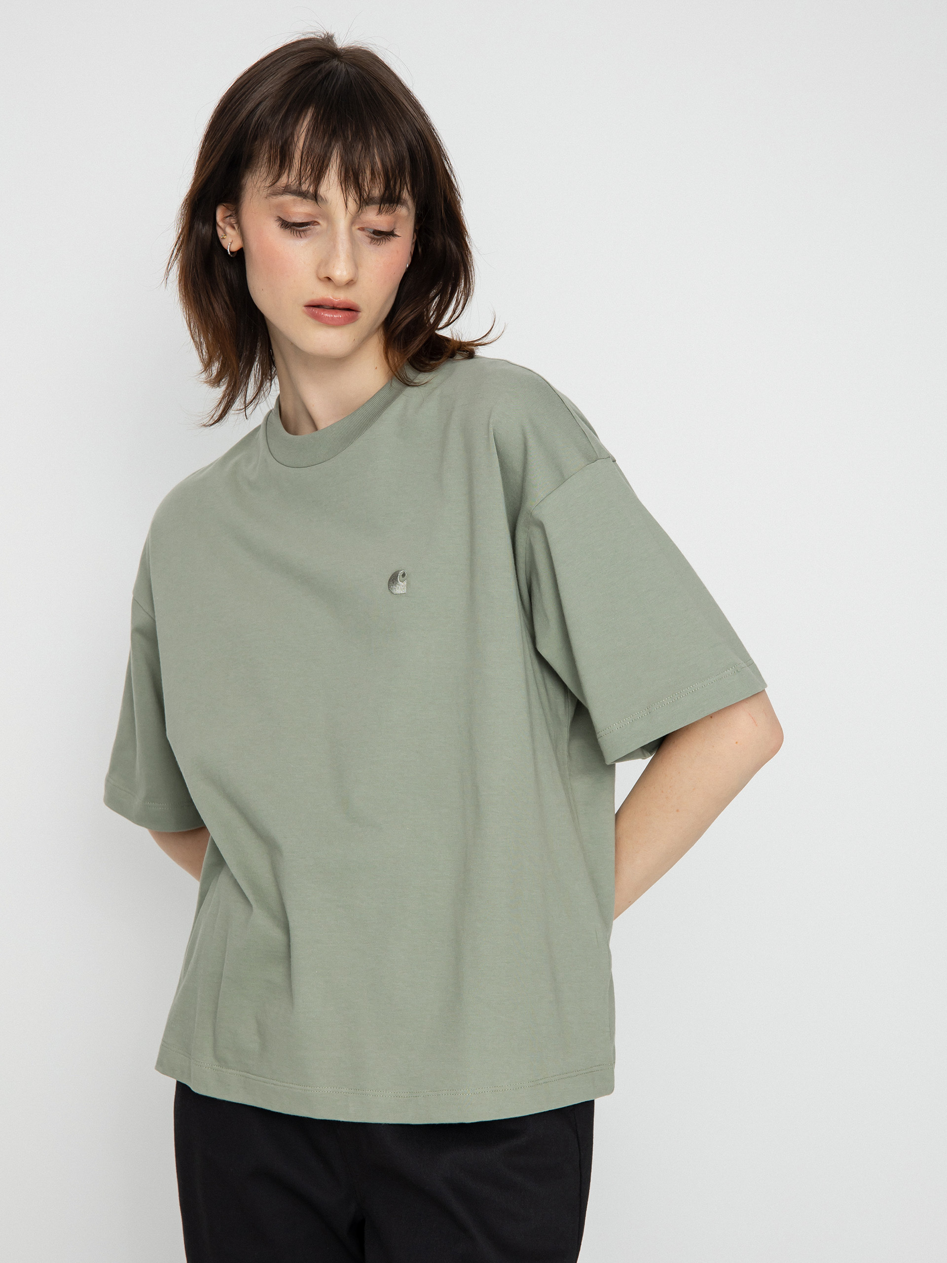 Tričko Carhartt WIP Chester Wmn (yucca)