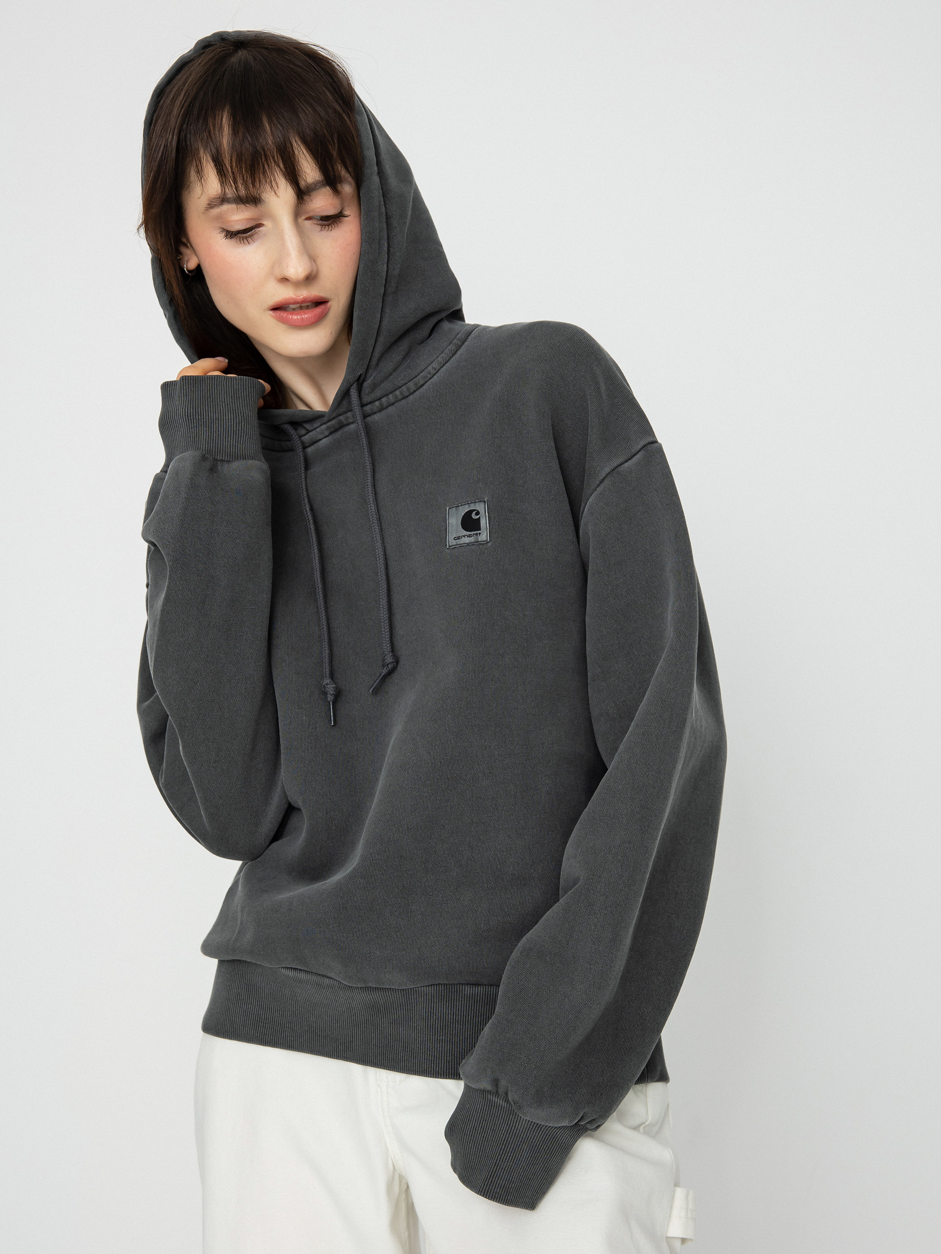Mikina s kapucí Carhartt WIP Nelson HD Wmn (black)