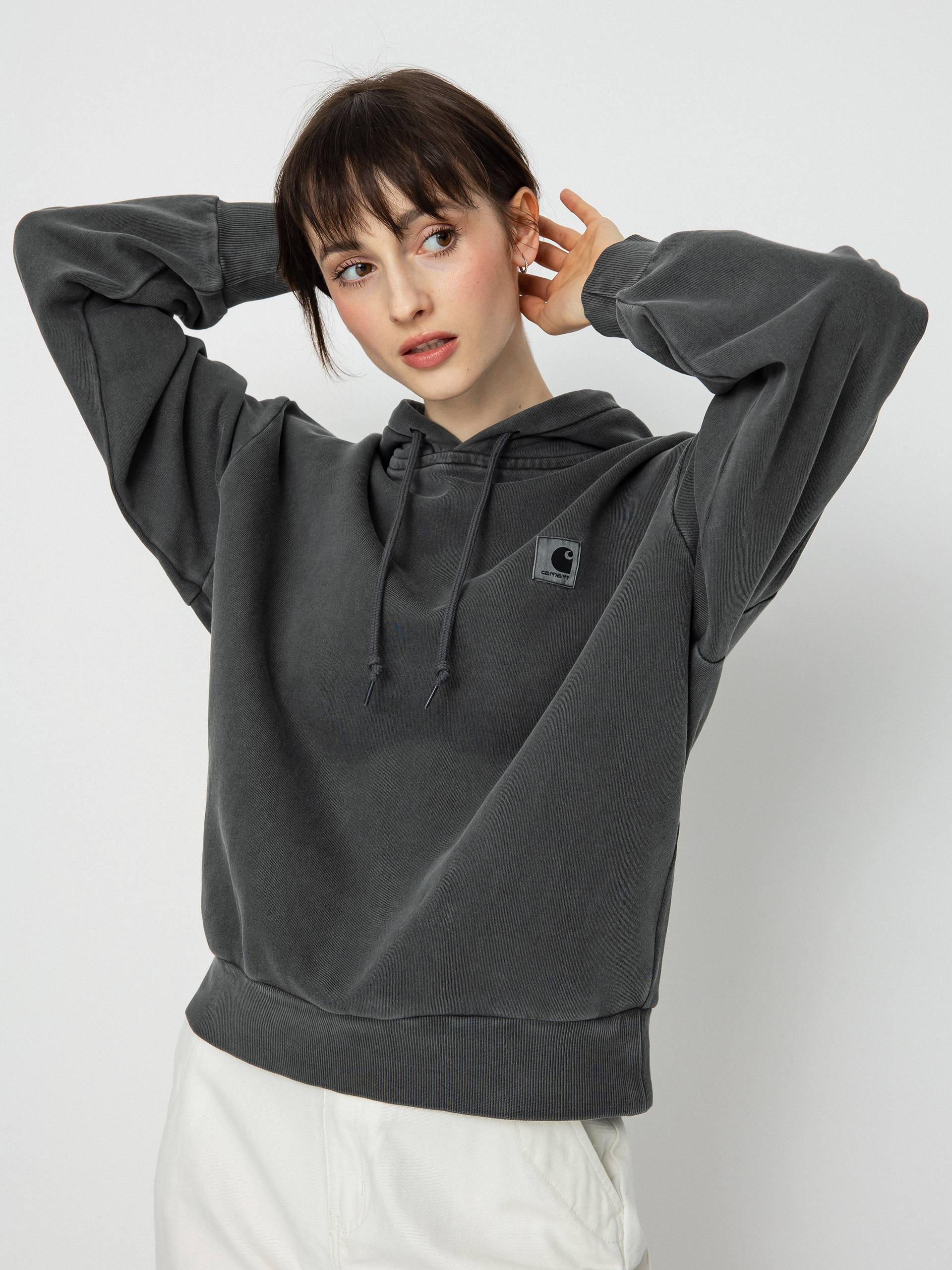 Mikina s kapucí Carhartt WIP Nelson HD Wmn (black)