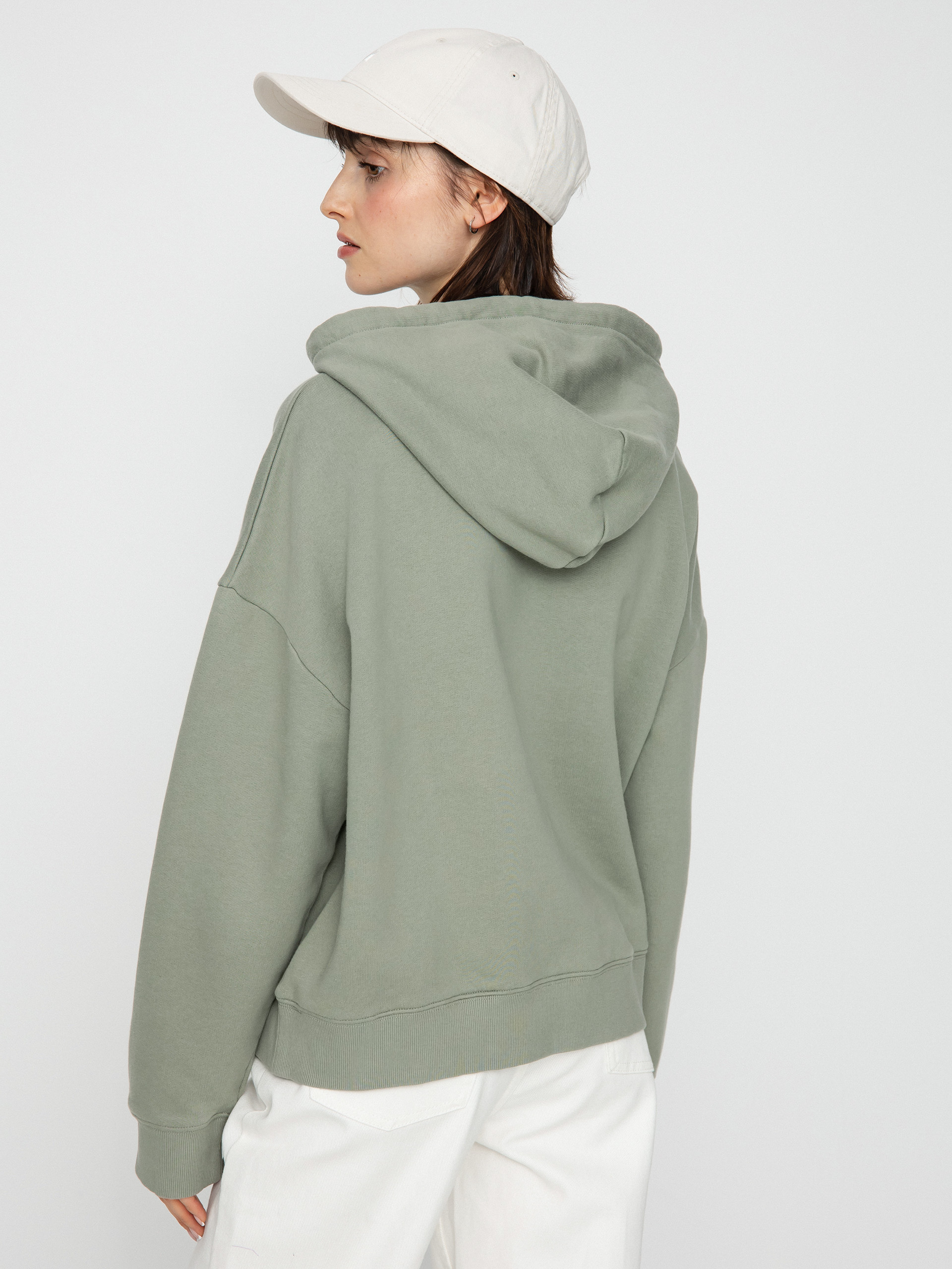 Mikina s kapucí Carhartt WIP Chester HD Wmn (yucca)