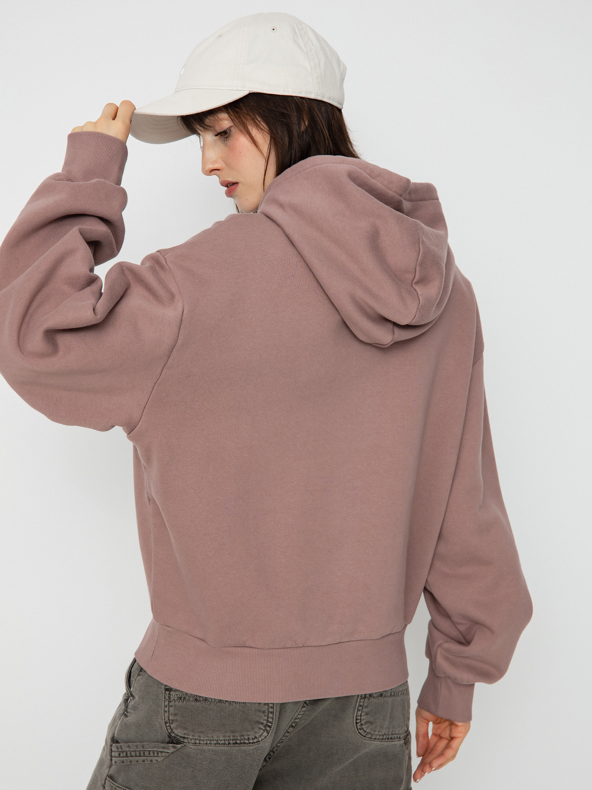 Mikina s kapucí Carhartt WIP Casey HD Wmn (lupinus/silver)