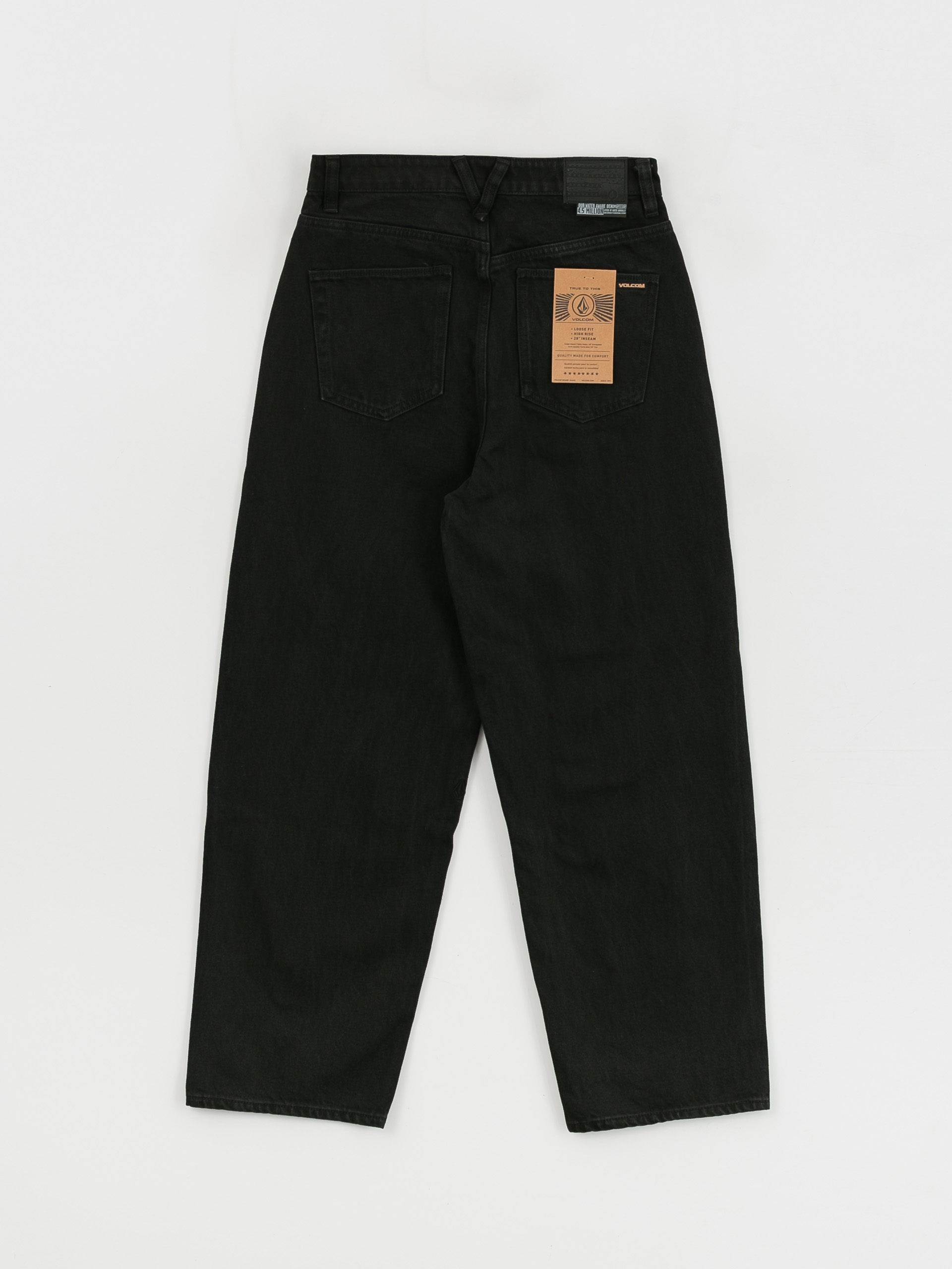 Kalhoty Volcom Weellow Denim Wmn (black)