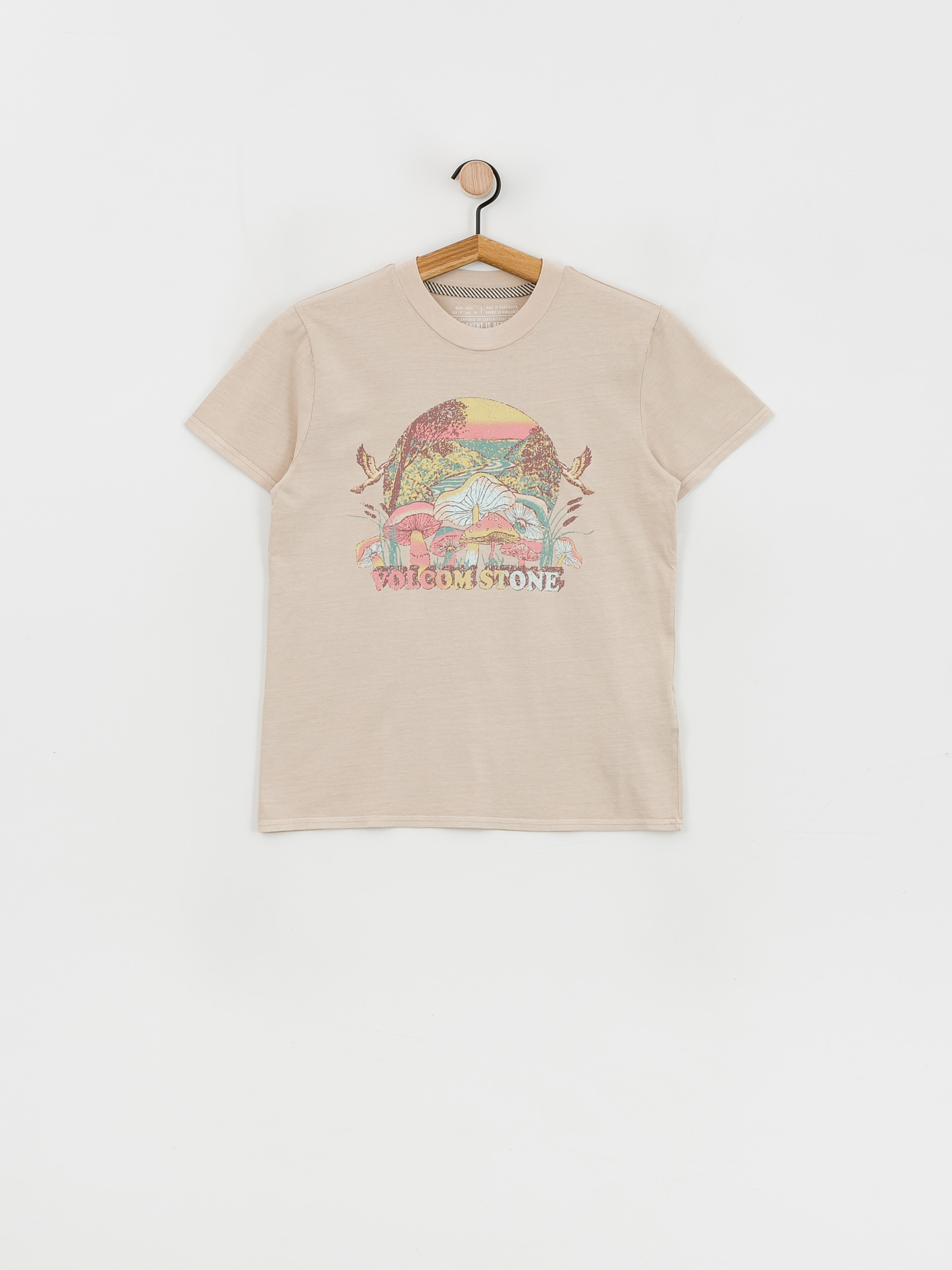 Tričko Volcom F2Y Lock It Up Wmn (taupe)