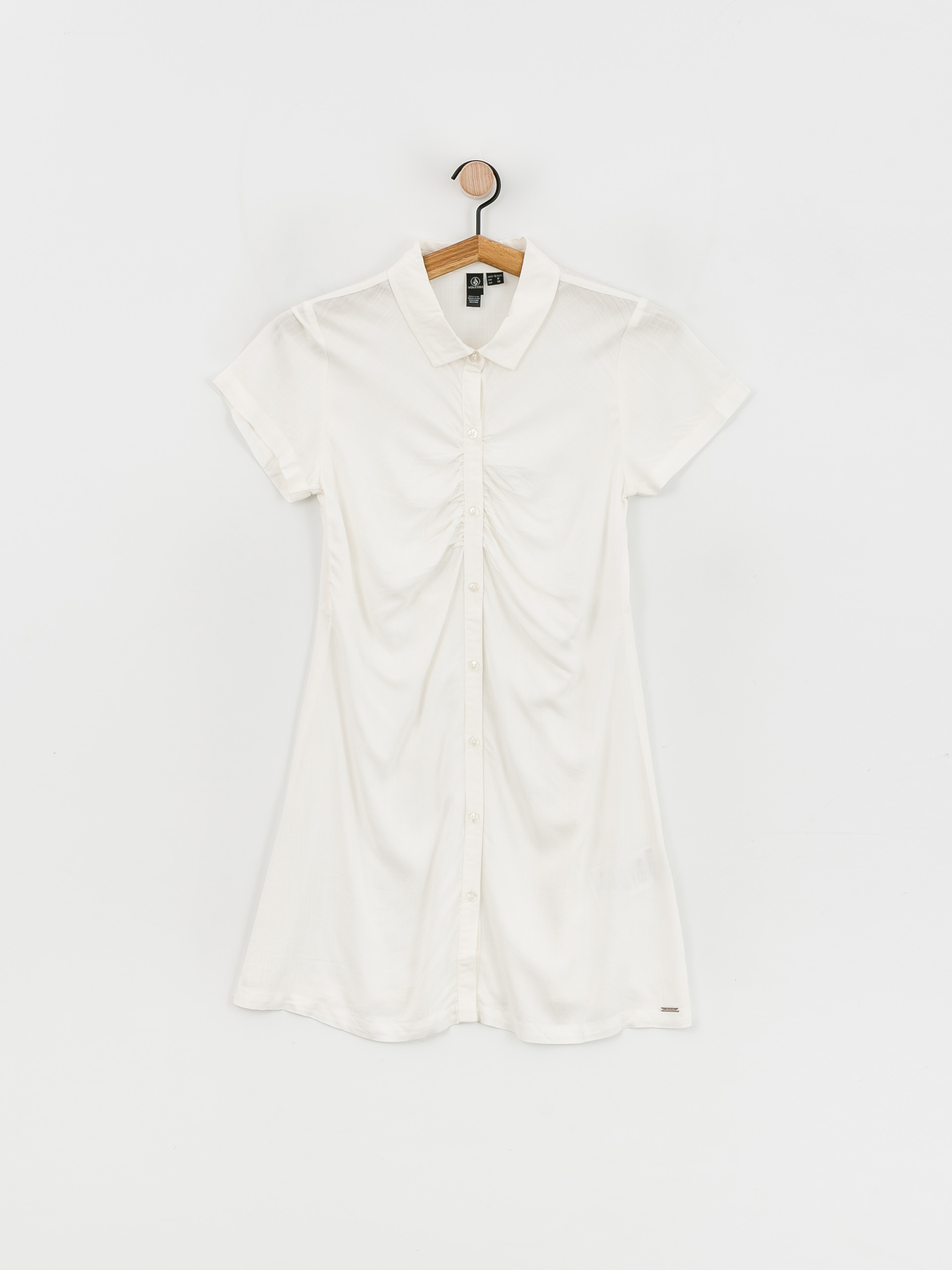 Šaty  Volcom Coco Ho Shirt Wmn (star white)
