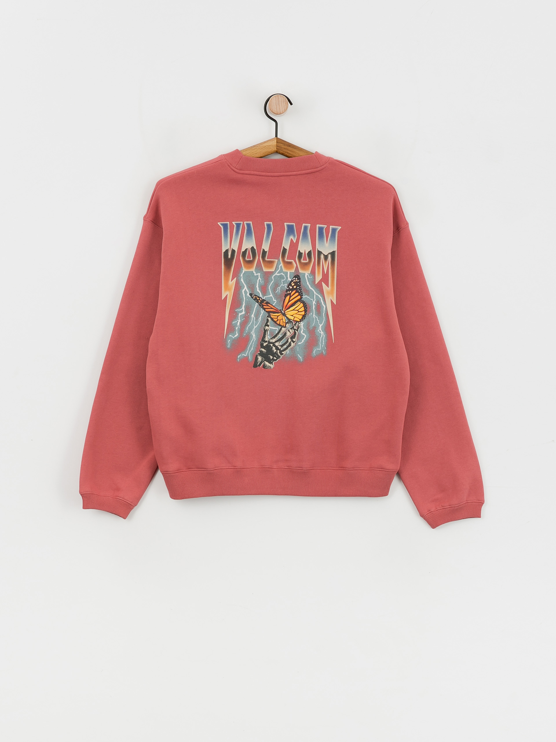 Mikina Volcom Lookeeing For Wmn (rosewood)