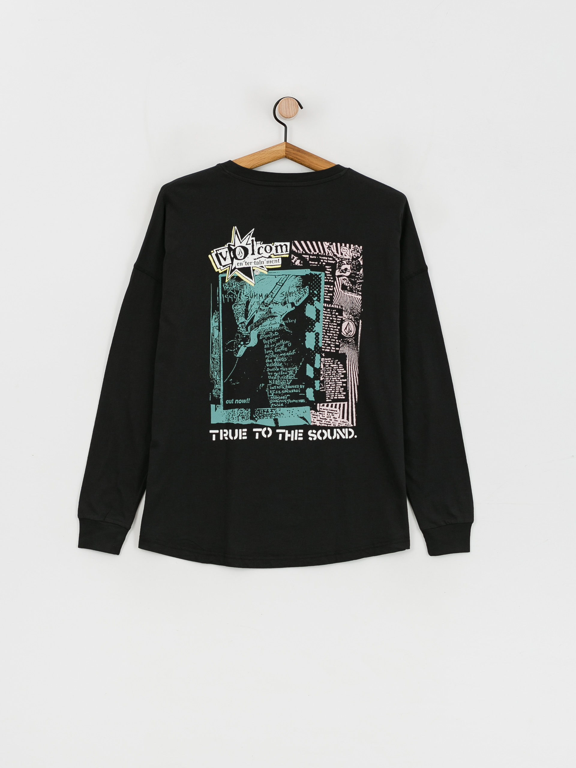 Triko Volcom Werking Doubles Wmn (black)