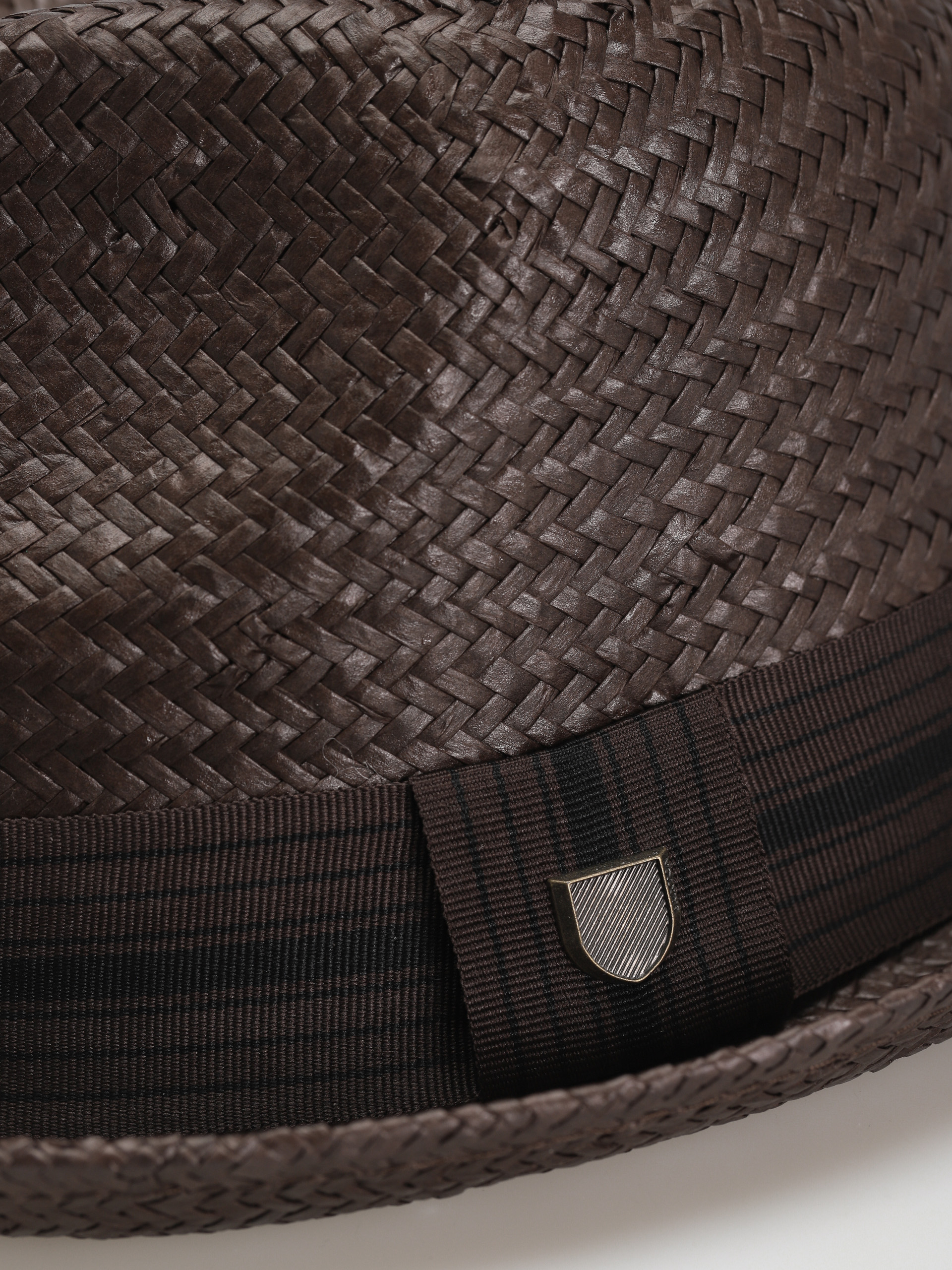 Klobouk Brixton Castor Fedora (deep brown)