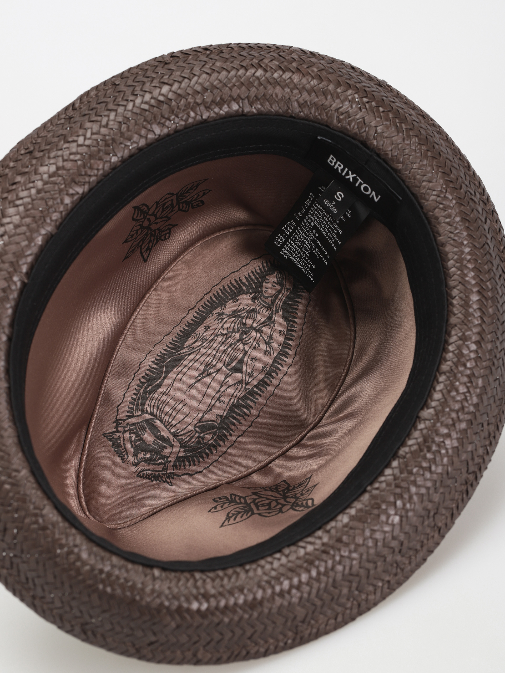 Klobouk Brixton Castor Fedora (deep brown)