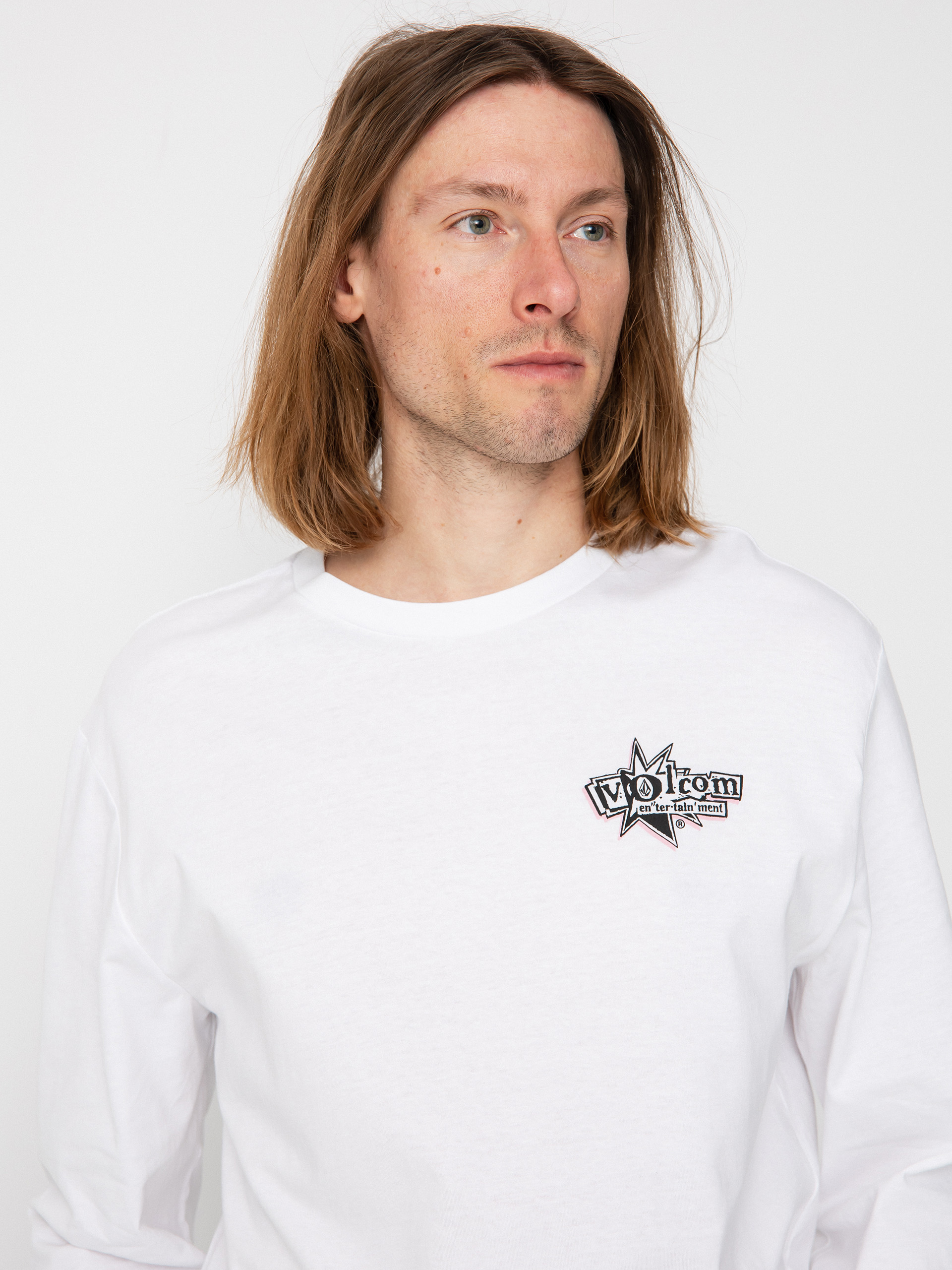 Triko Volcom V Ent Lp (white)