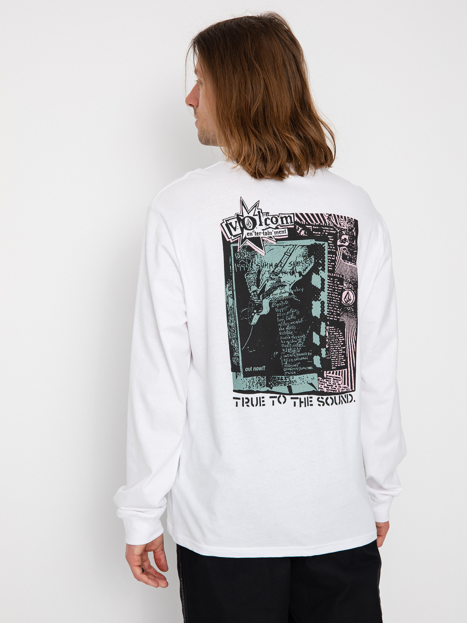 Triko Volcom V Ent Lp (white)