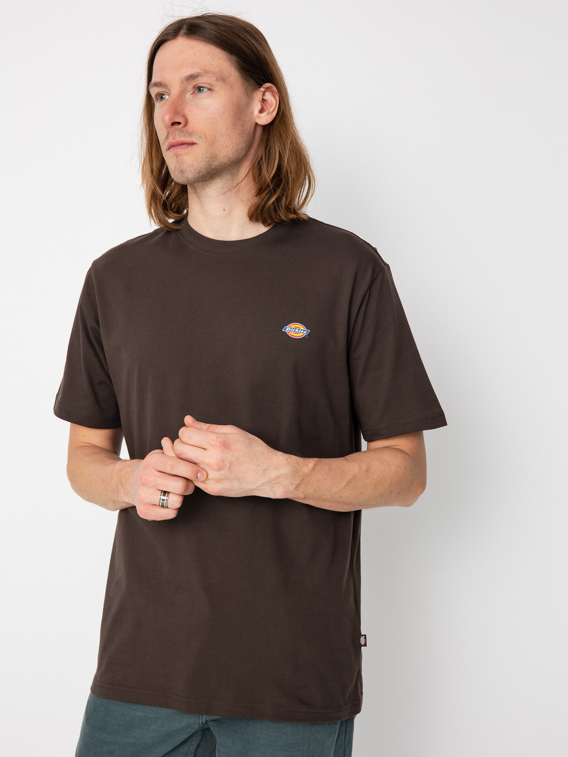 Tričko Dickies Mapleton (dark brown)