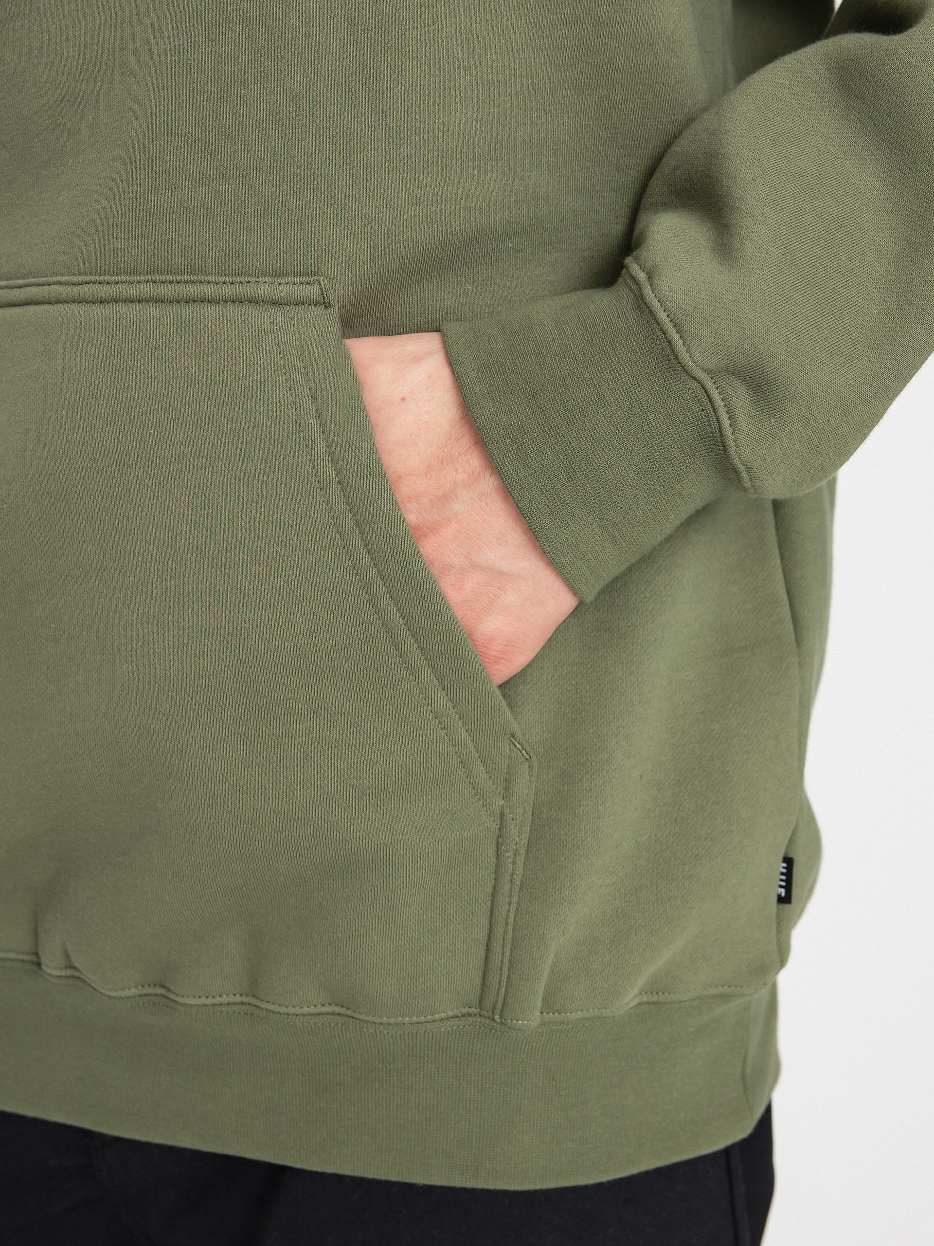 Mikina s kapucí HUF Paid In Full HD (olive)