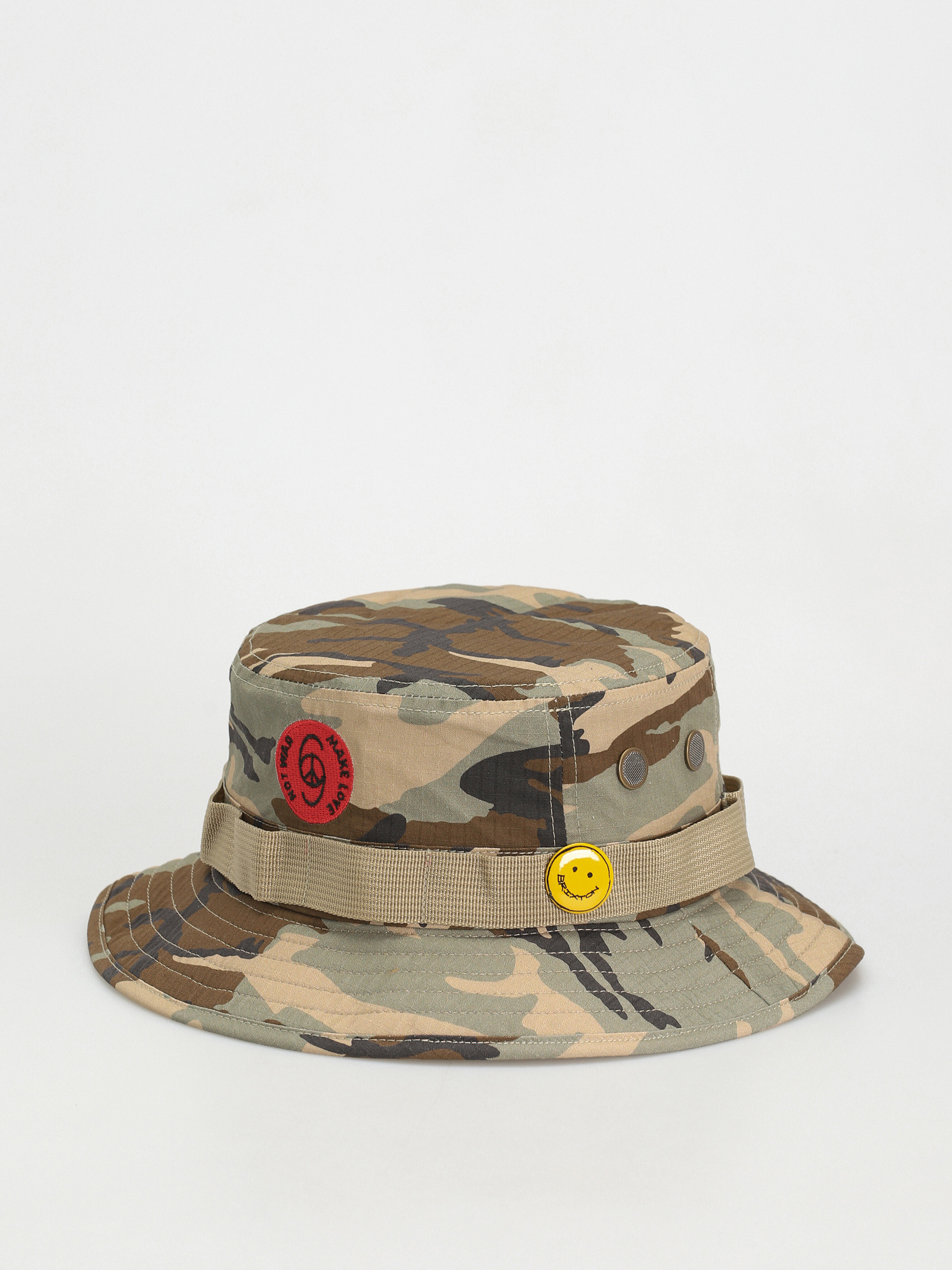 Klobouk Brixton Love Packable Bucket (camo surplus)