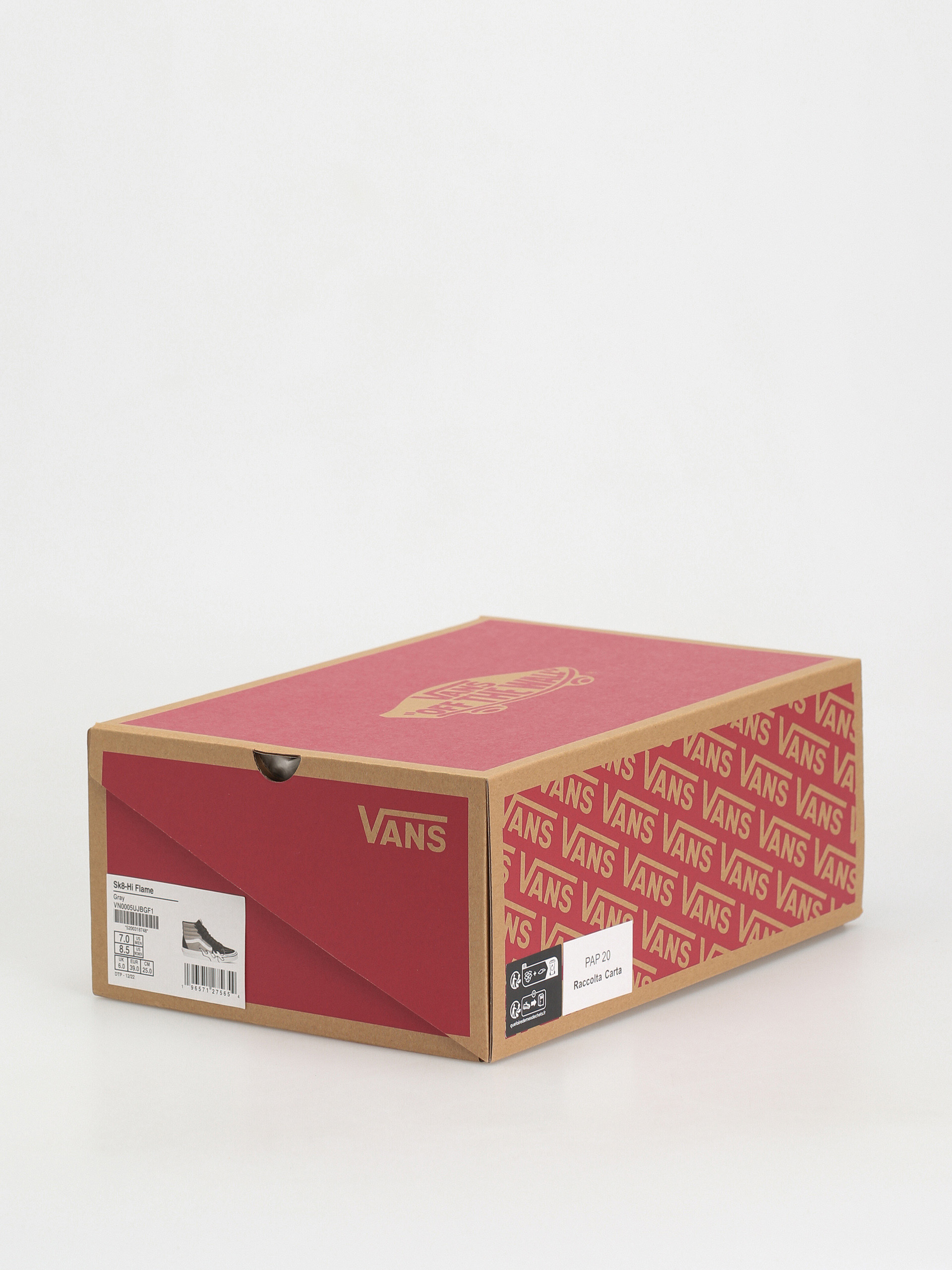 Boty Vans Sk8 Hi Flame (gray)