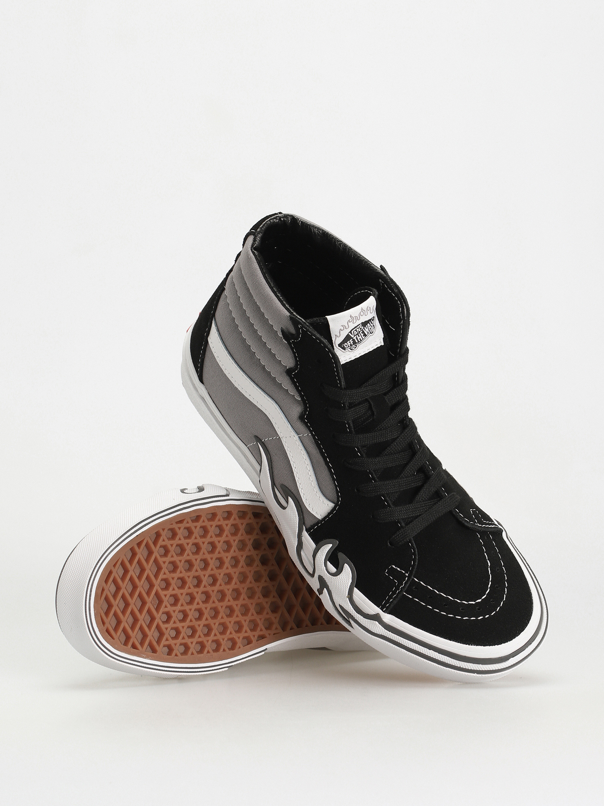 Boty Vans Sk8 Hi Flame (gray)