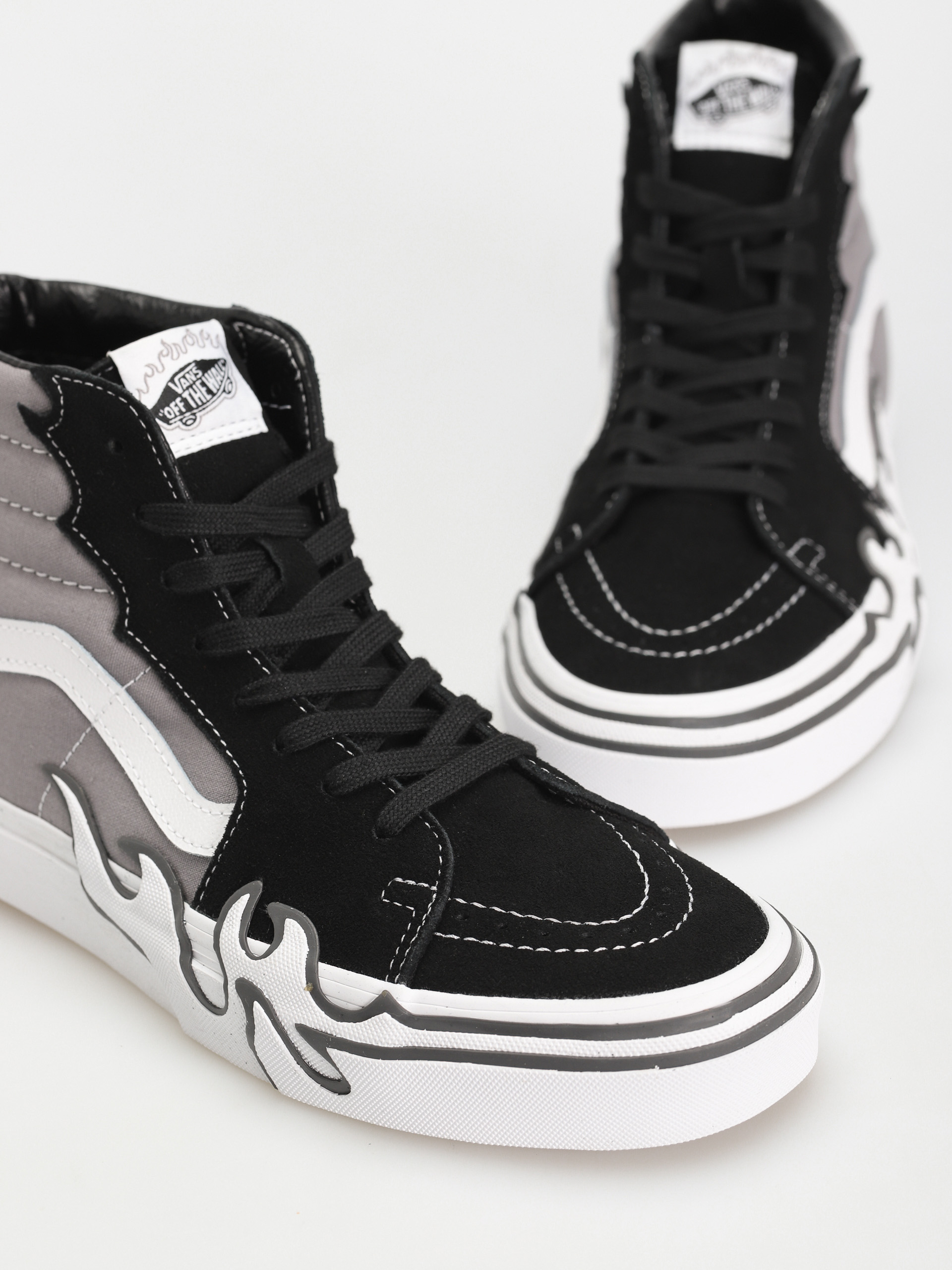 Boty Vans Sk8 Hi Flame (gray)