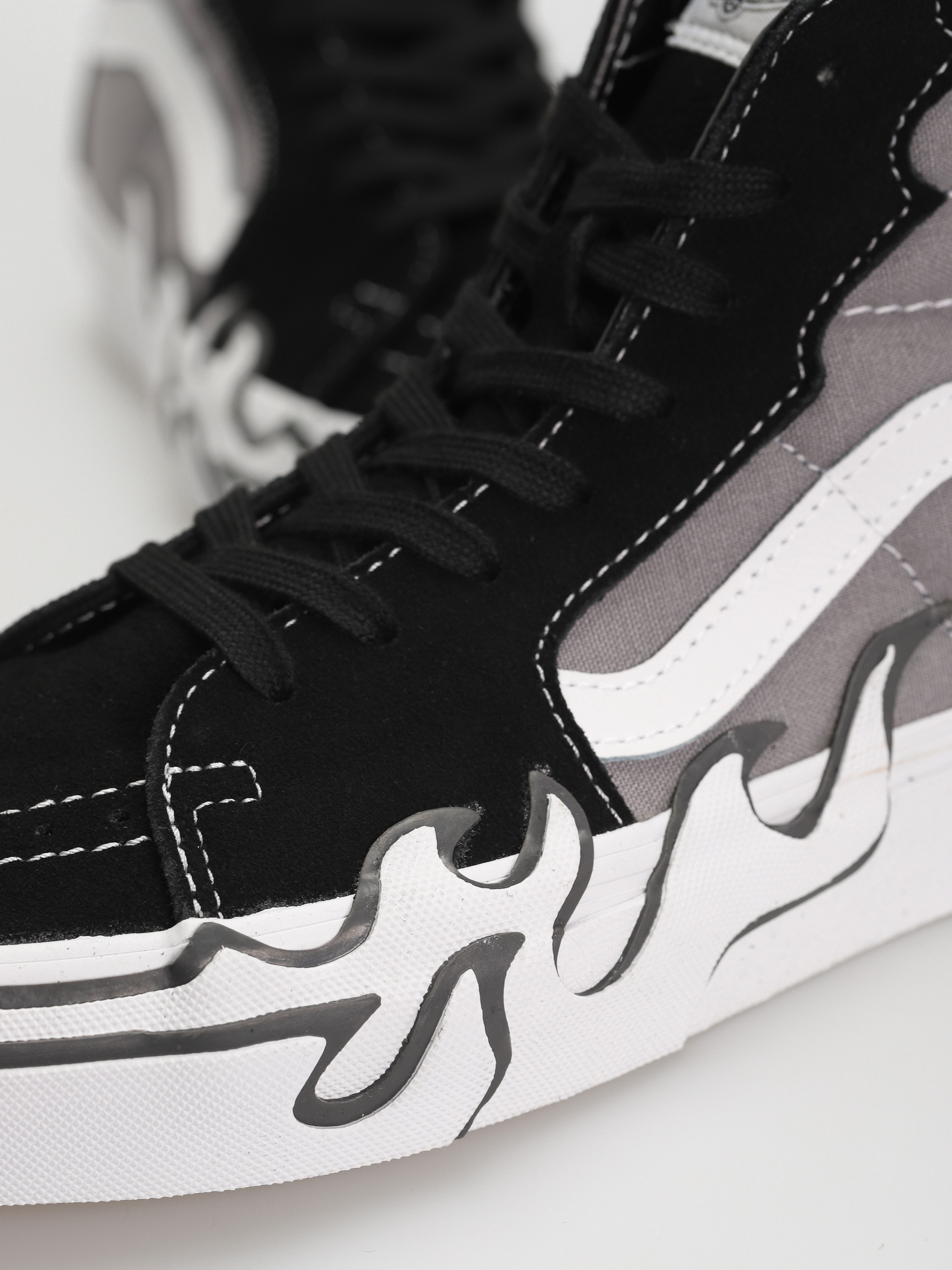 Boty Vans Sk8 Hi Flame (gray)