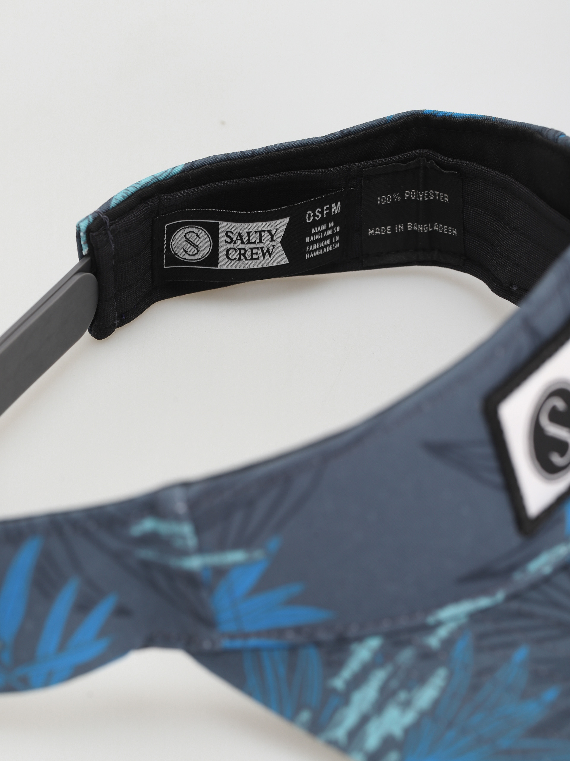 Kšiltovka Salty Crew Dasek Alpha Flag Visor (charcoal)