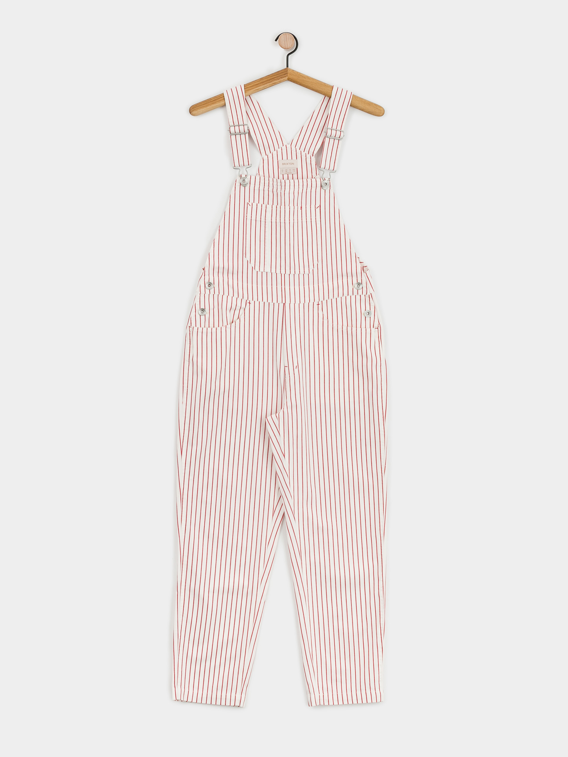 Kalhoty Brixton Costa Overall Wmn (aloha red)