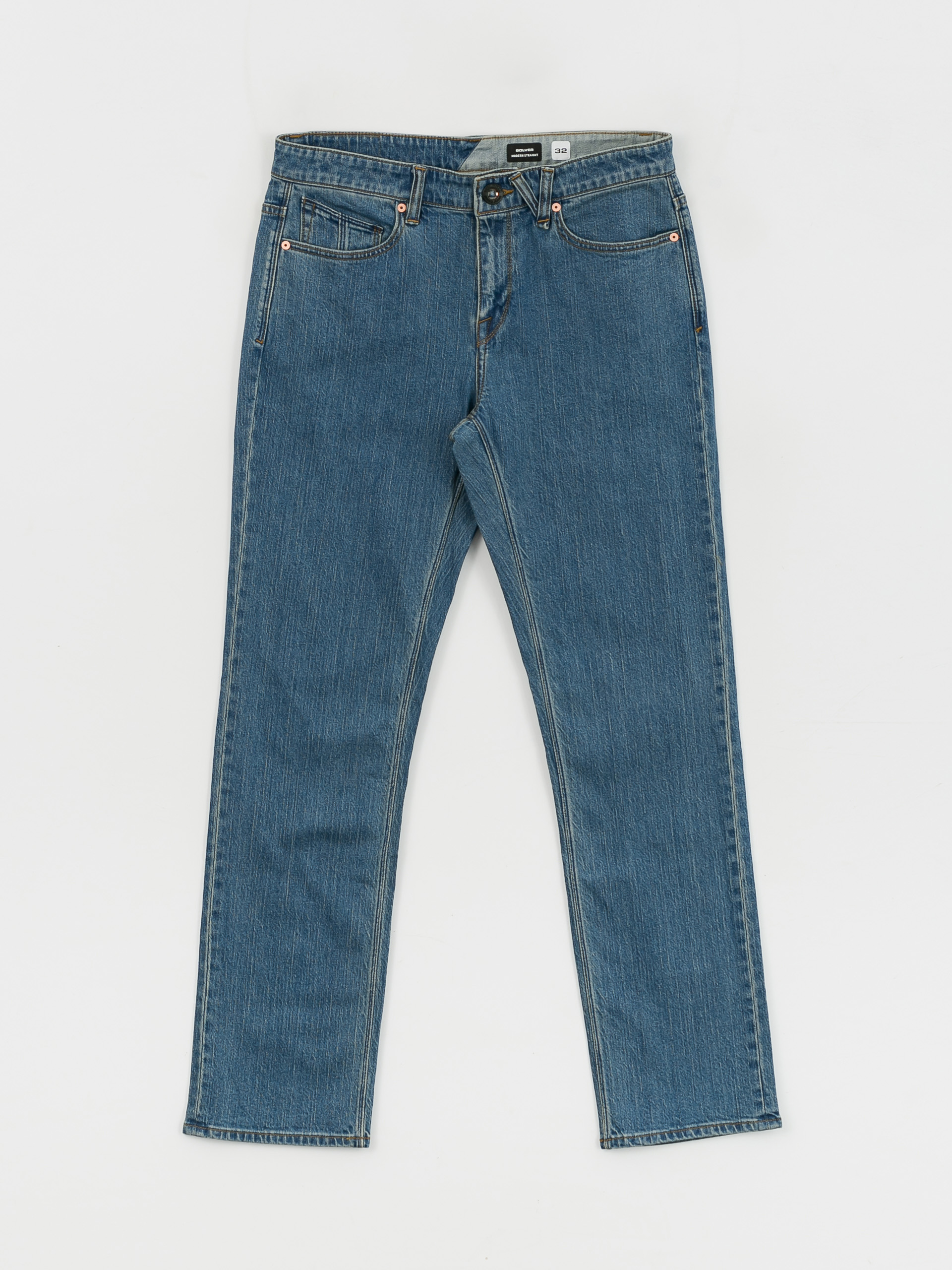 Kalhoty Volcom Solver Denim (aged indigo)