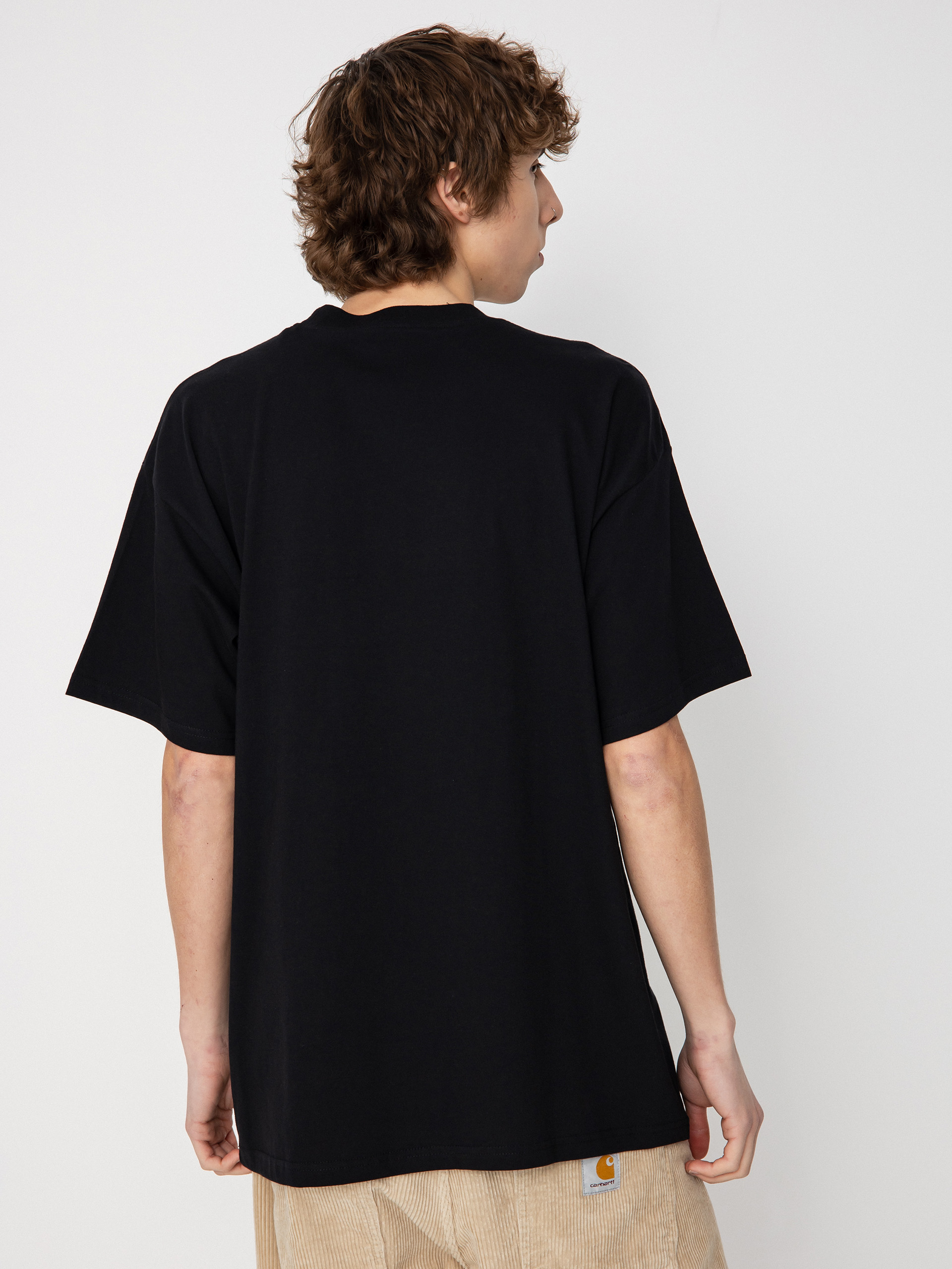 Tričko Carhartt WIP Stretch Pocket (black)