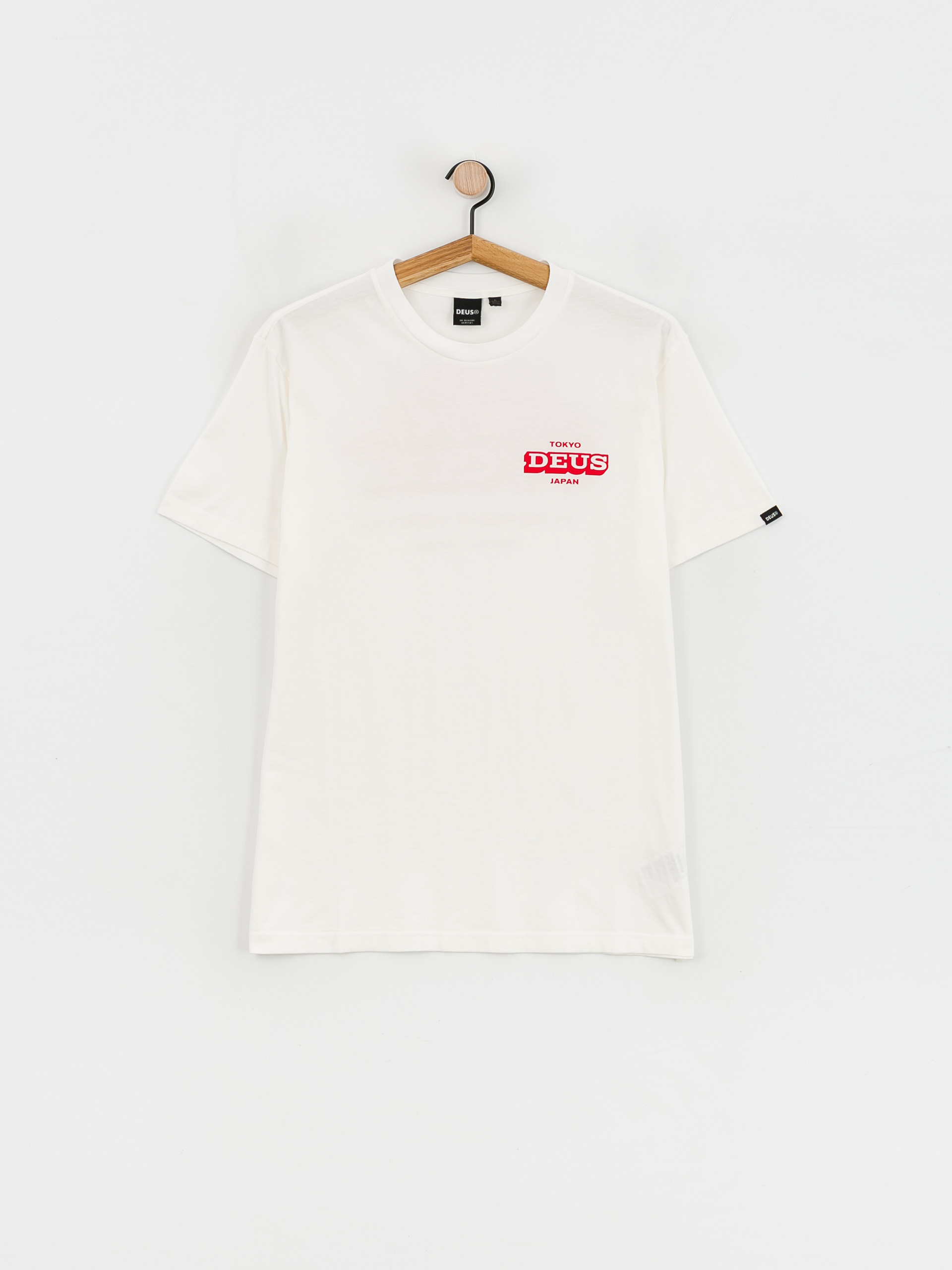 Tričko Deus Ex Machina Redline (vintage wite)