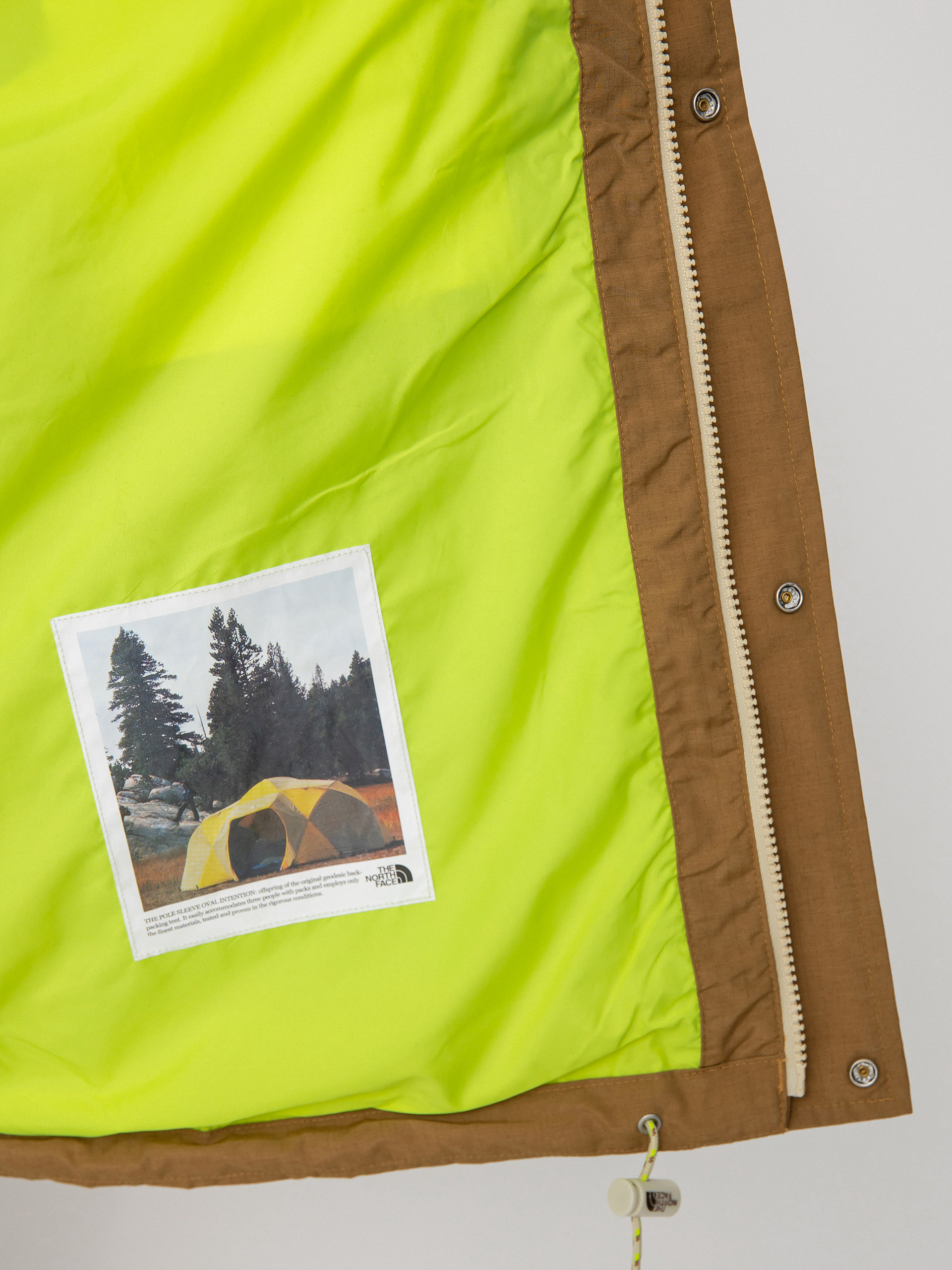 Bunda The North Face 86 Low-Fi Hi-Tek Mountain (utility brown/gravel)