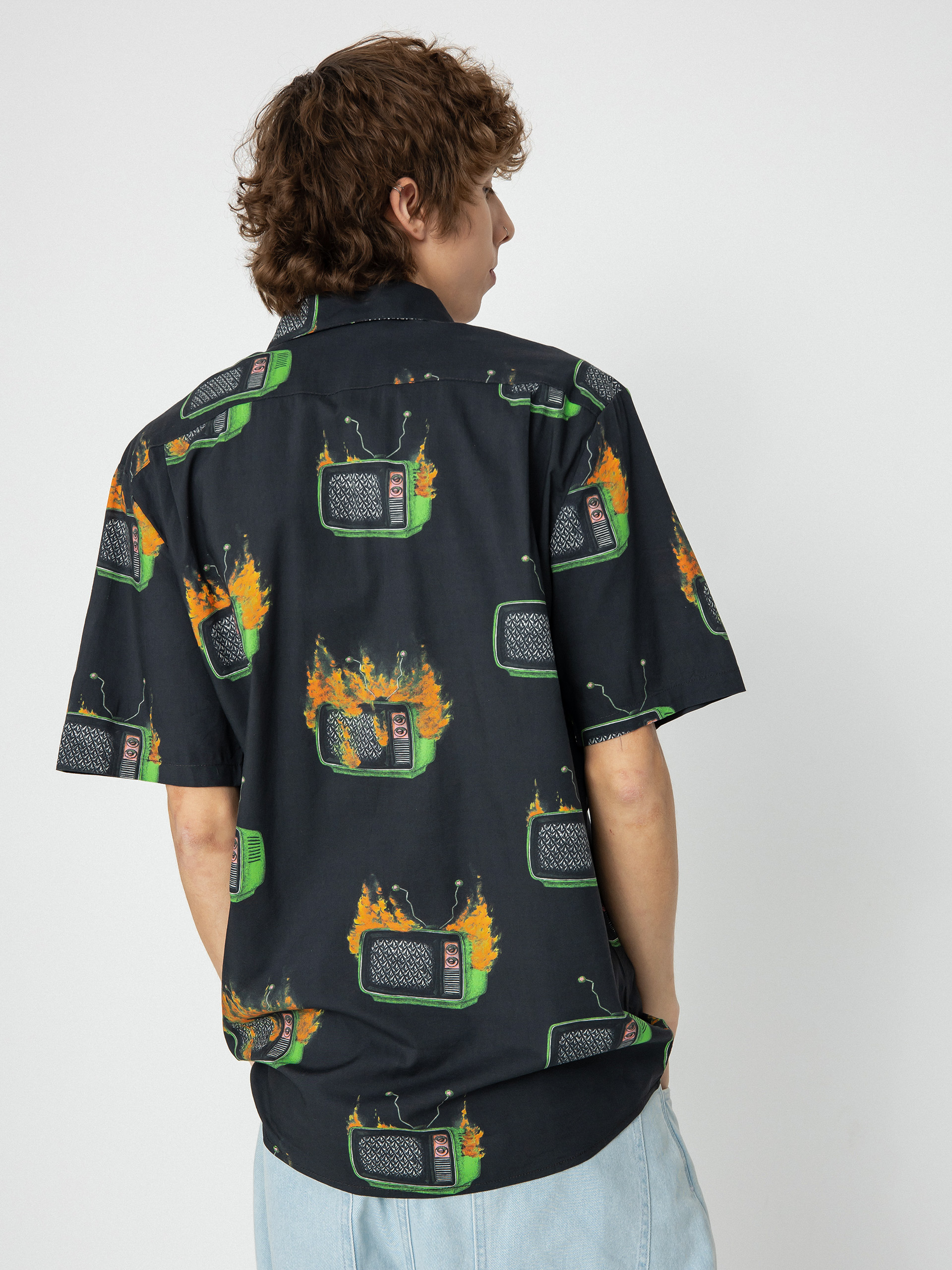 Košile Volcom Fa J Hager (black)