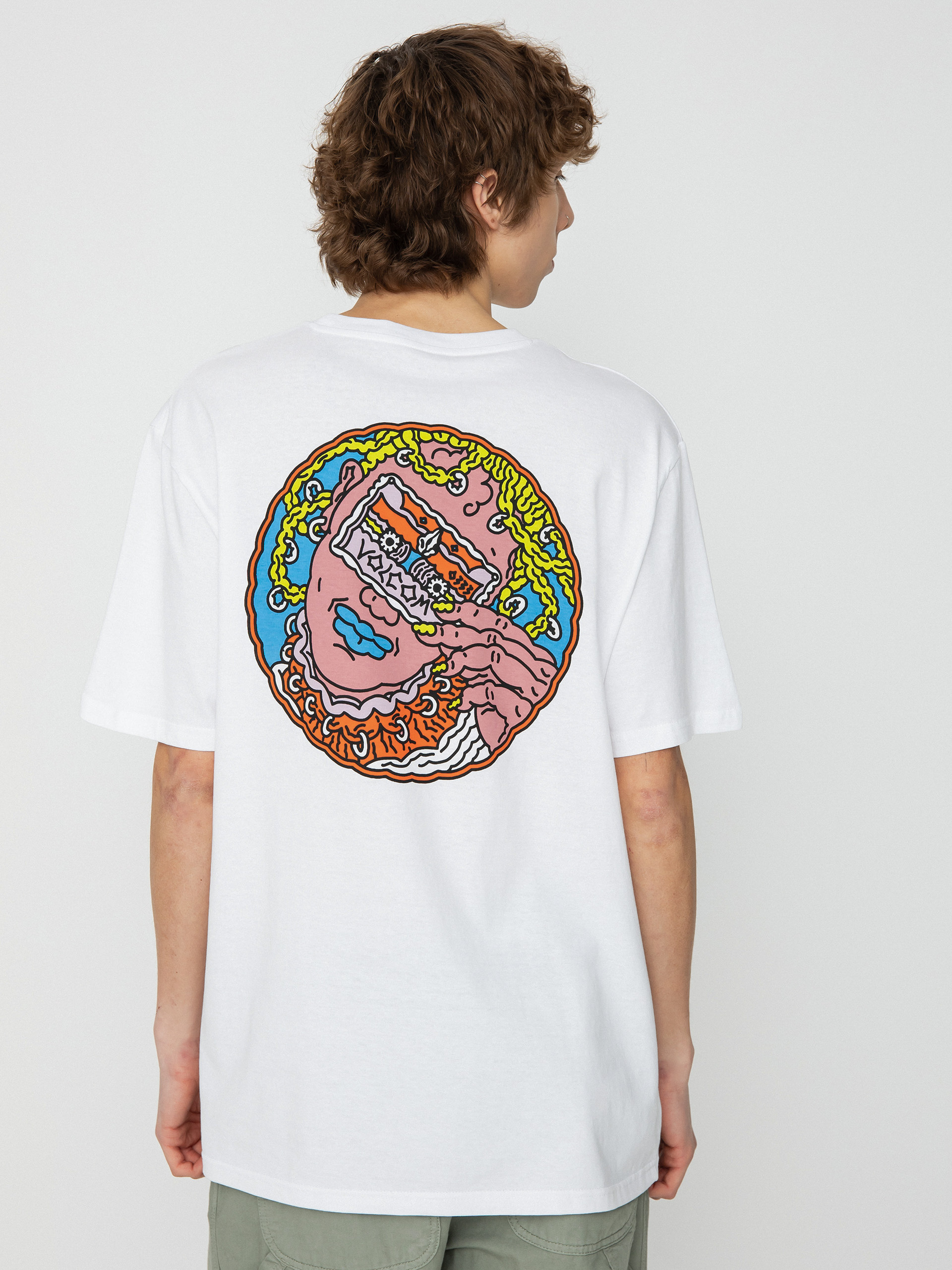 Tričko Volcom Connected Minds Bsc (white)