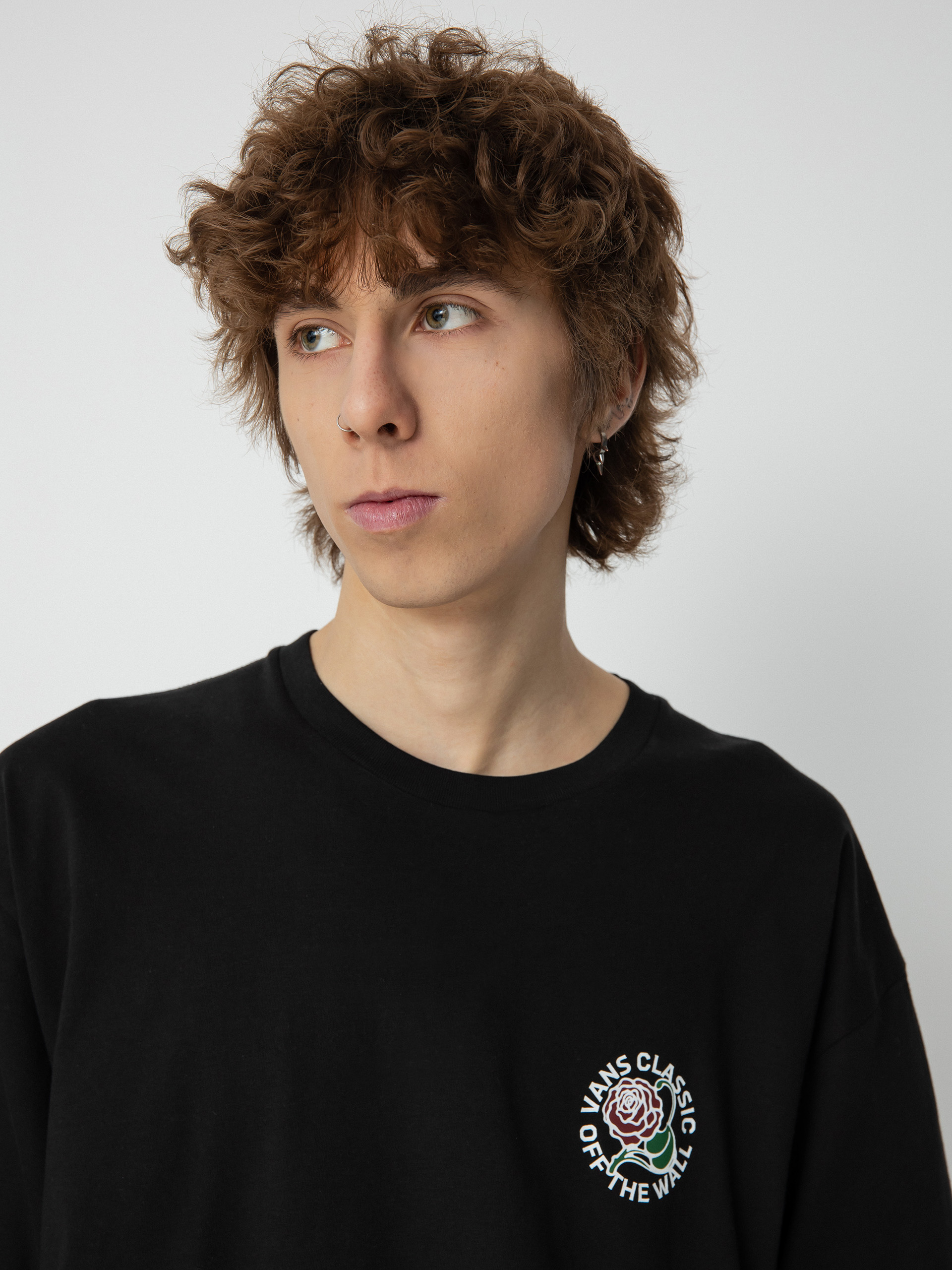 Tričko Vans Tried And True Rose (black)