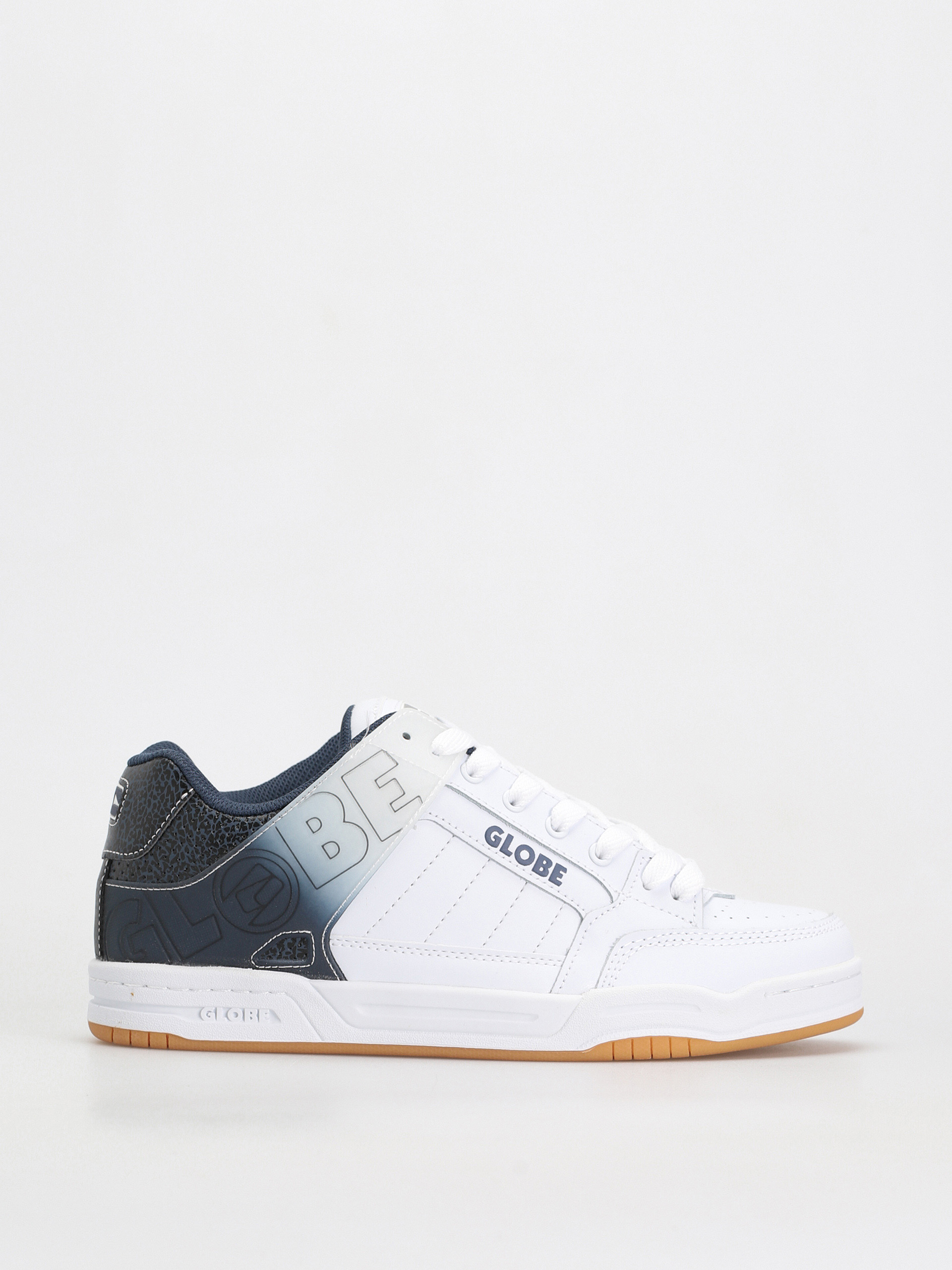 Boty Globe Tilt (white/blue stipple)