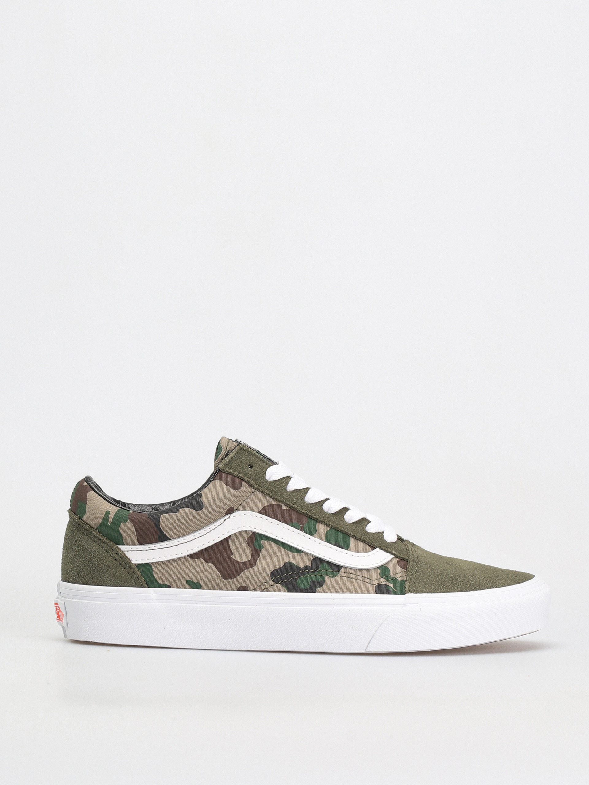 Boty Vans Old Skool (camo olive/white)