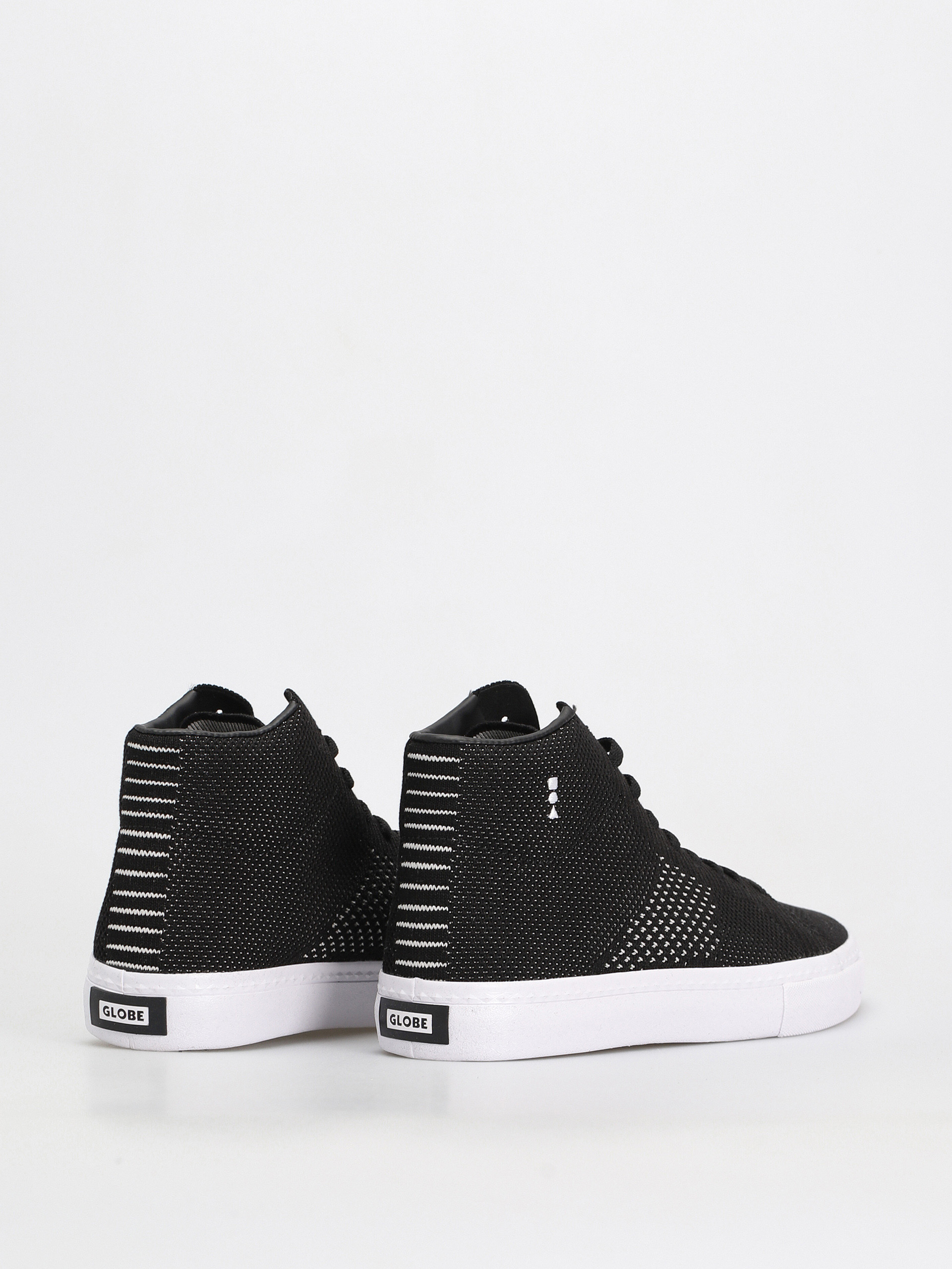 Boty Globe La Knit (black/white)