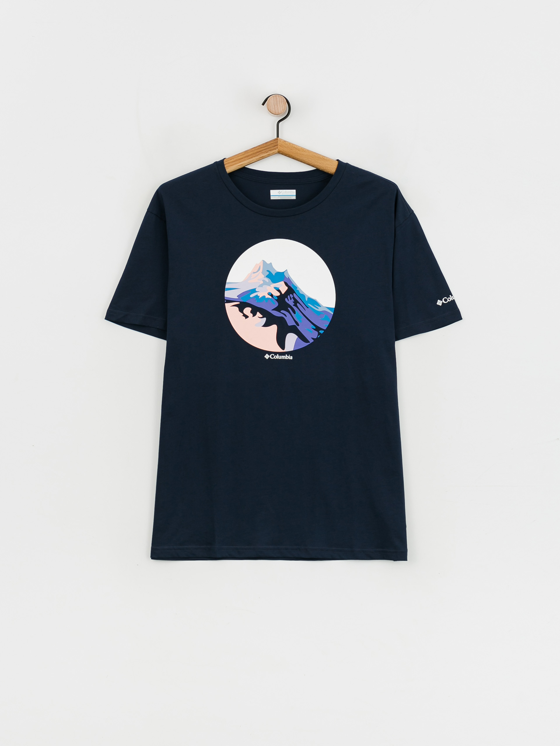 Tričko Columbia Path Lake (collegiate/navy)