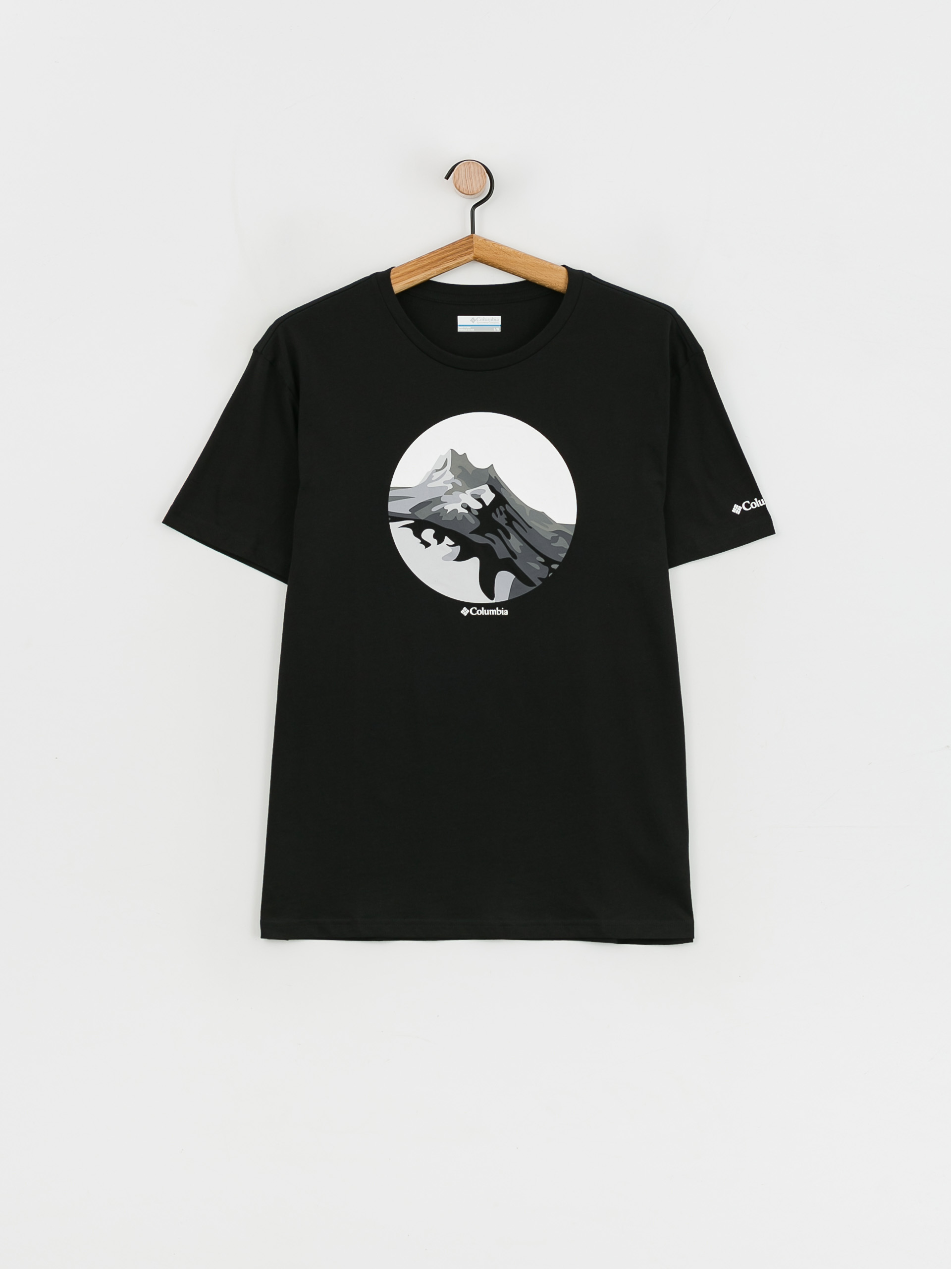 Tričko Columbia Path Lake (black/scoped r)