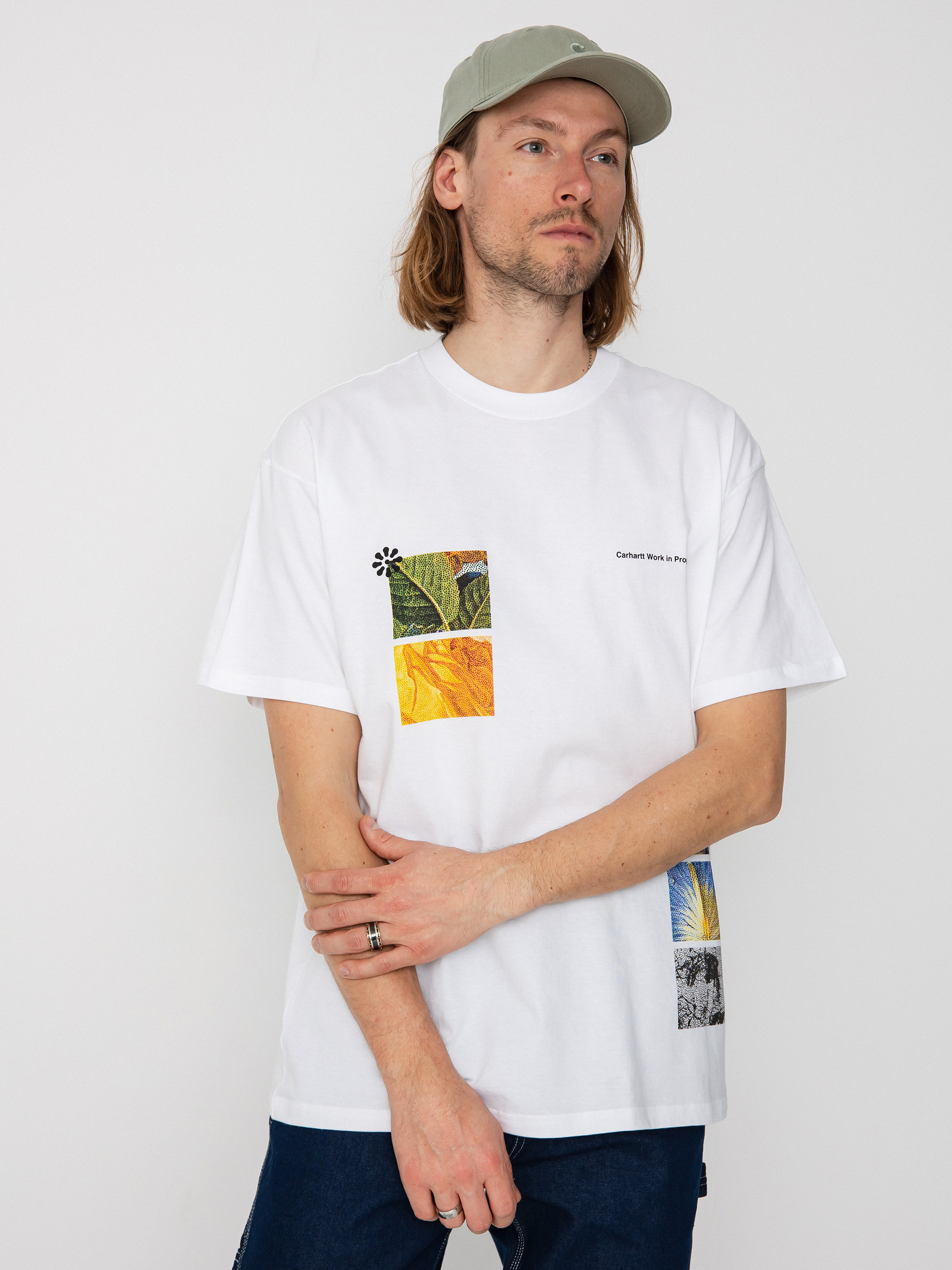Tričko Carhartt WIP Greenhouse (white)
