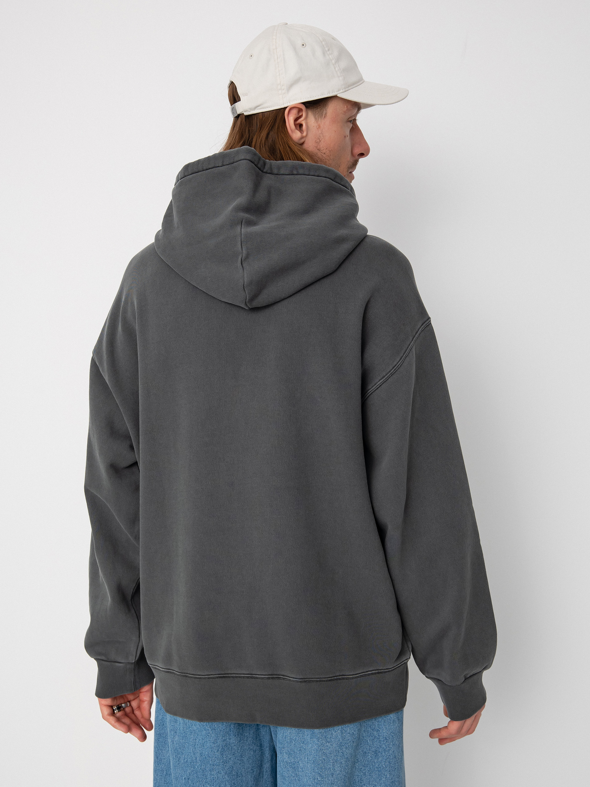 Mikina s kapucí Carhartt WIP Nelson HD (black)