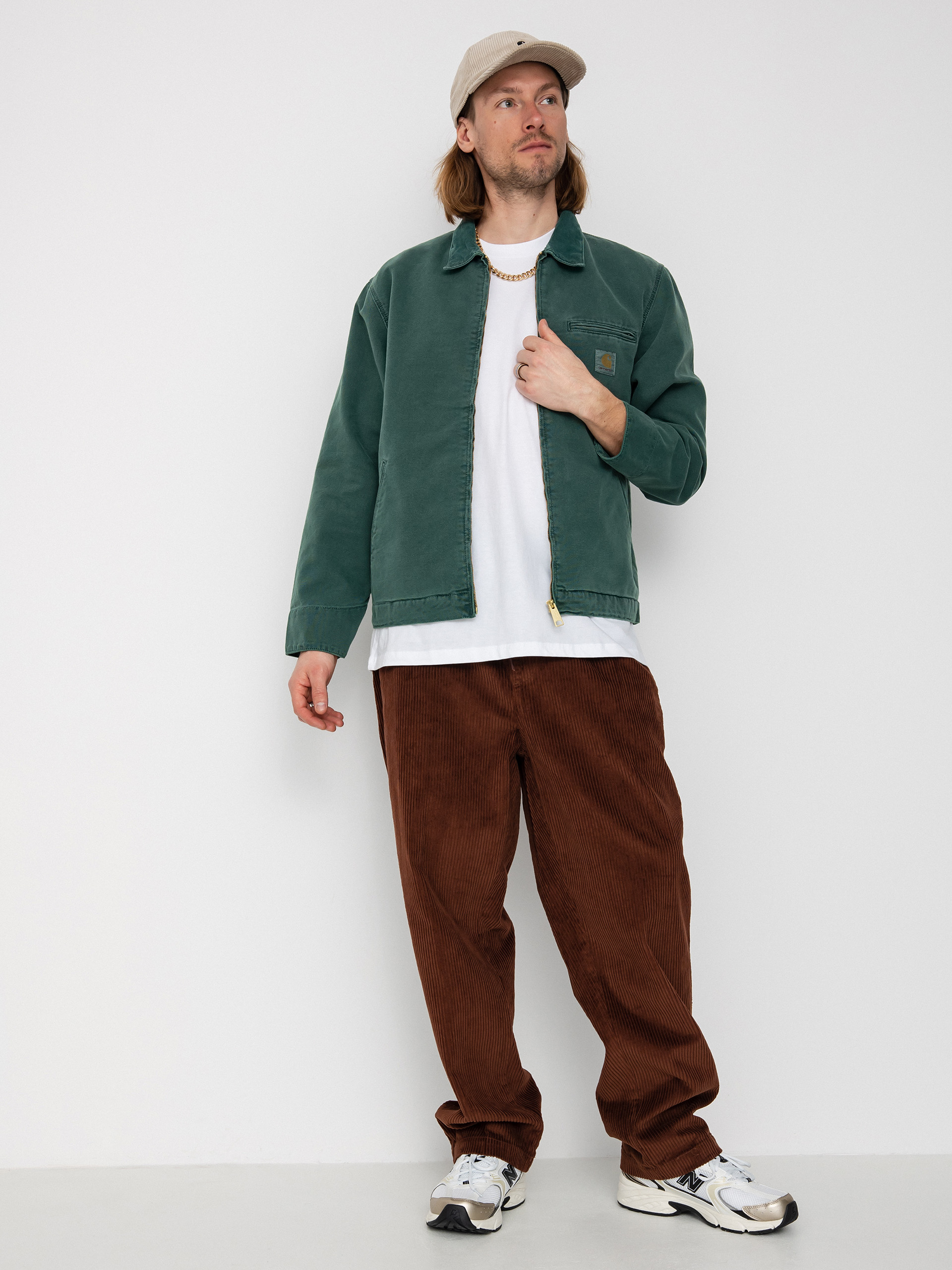 Bunda Carhartt WIP Detroit (botanic/botanic)