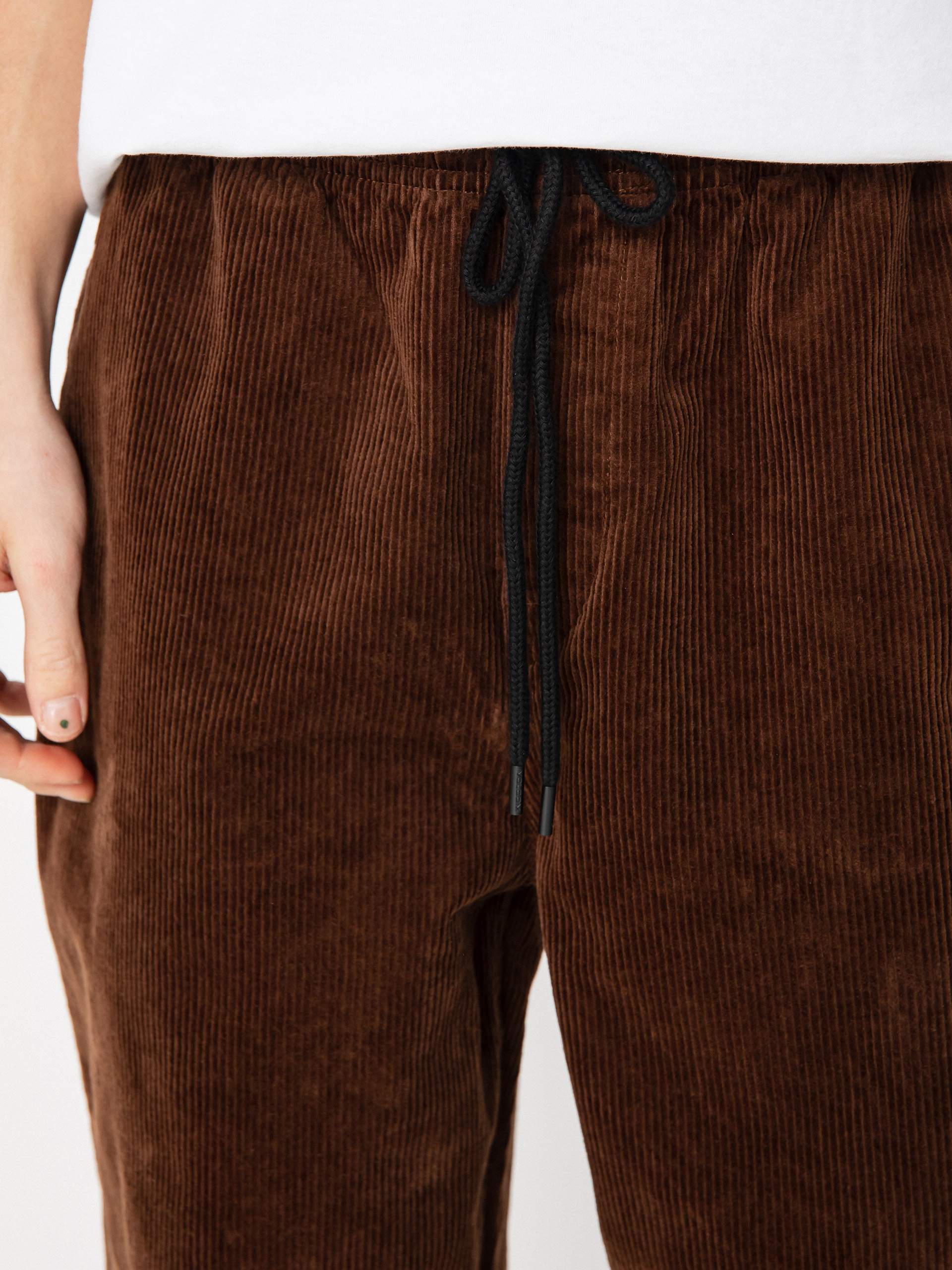 Kalhoty Volcom Outer Spaced Cord Ew (burro brown)