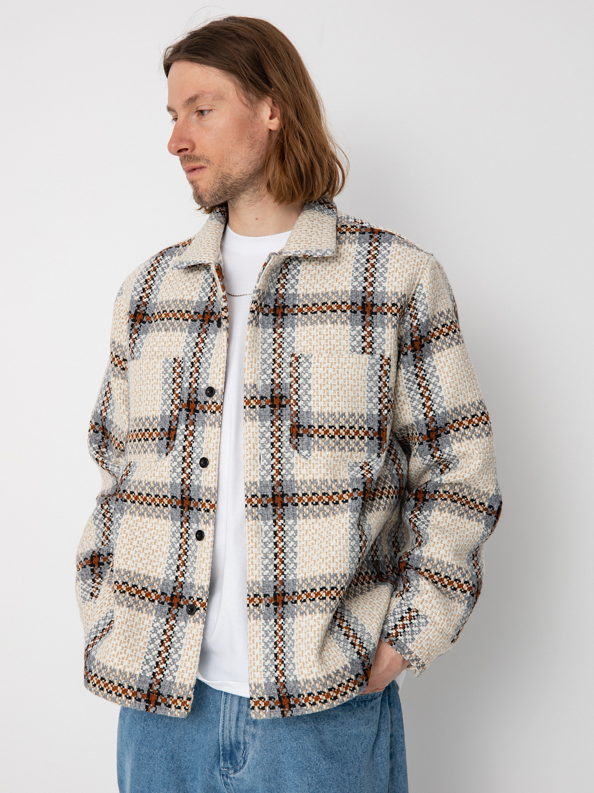 Bunda OBEY District (irish cream multi)