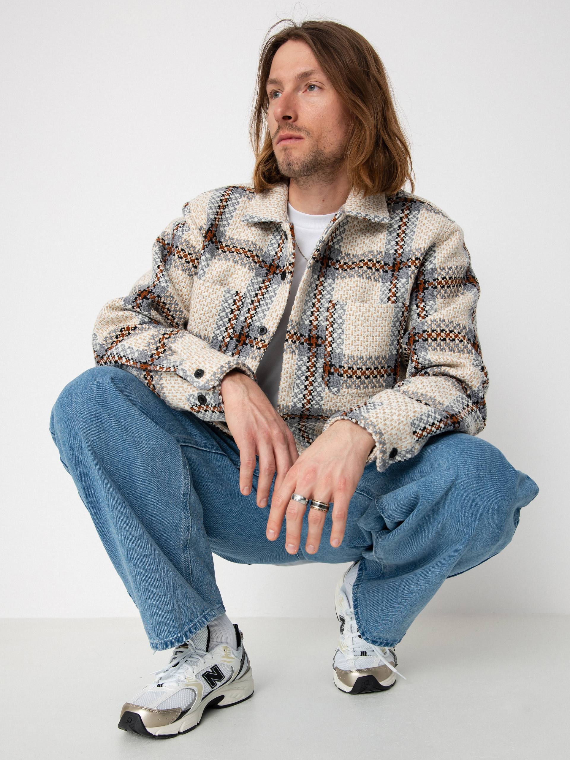 Bunda OBEY District (irish cream multi)