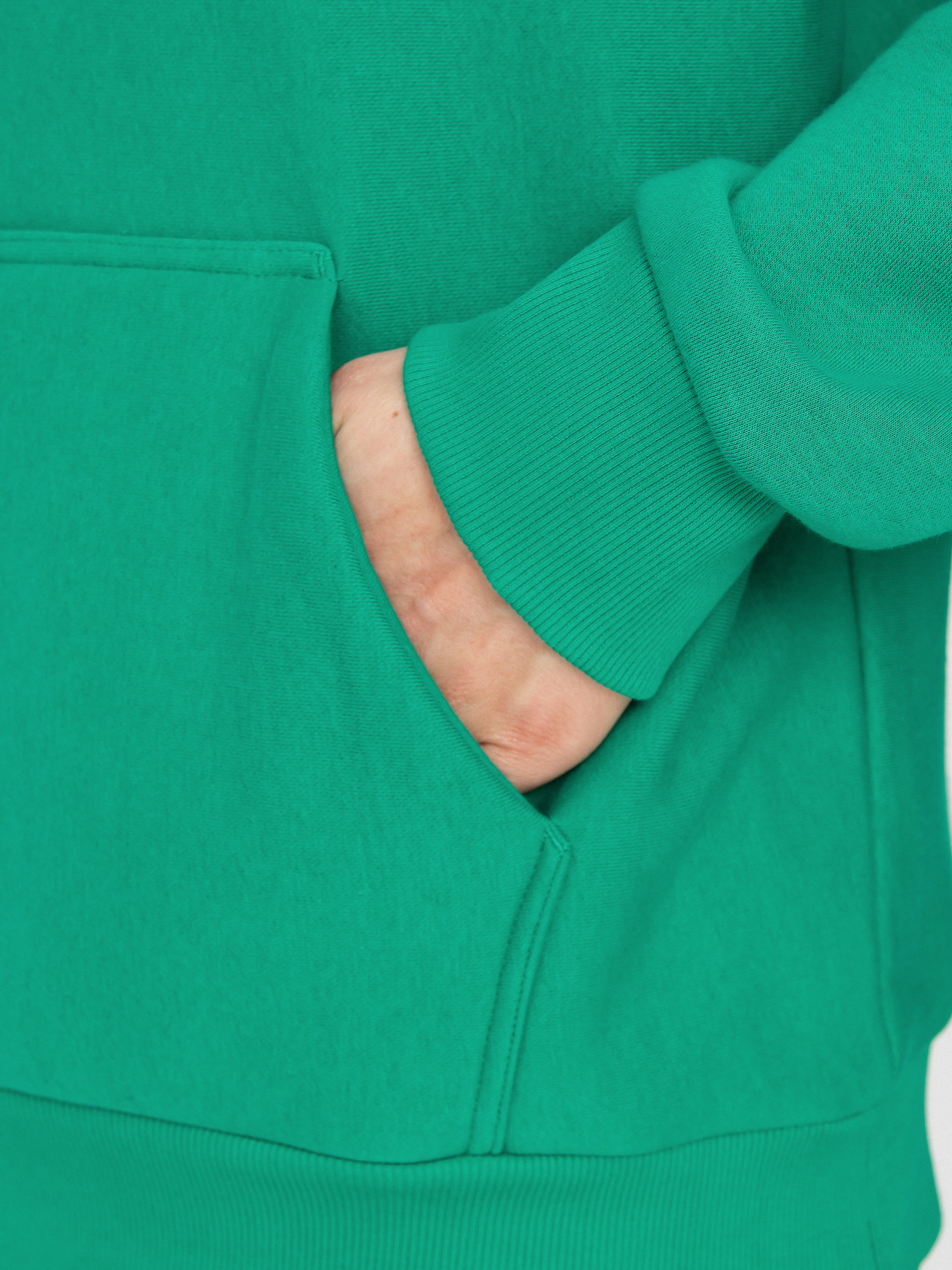 Mikina s kapucí HUF Madison Heavyweight HD (emerald)