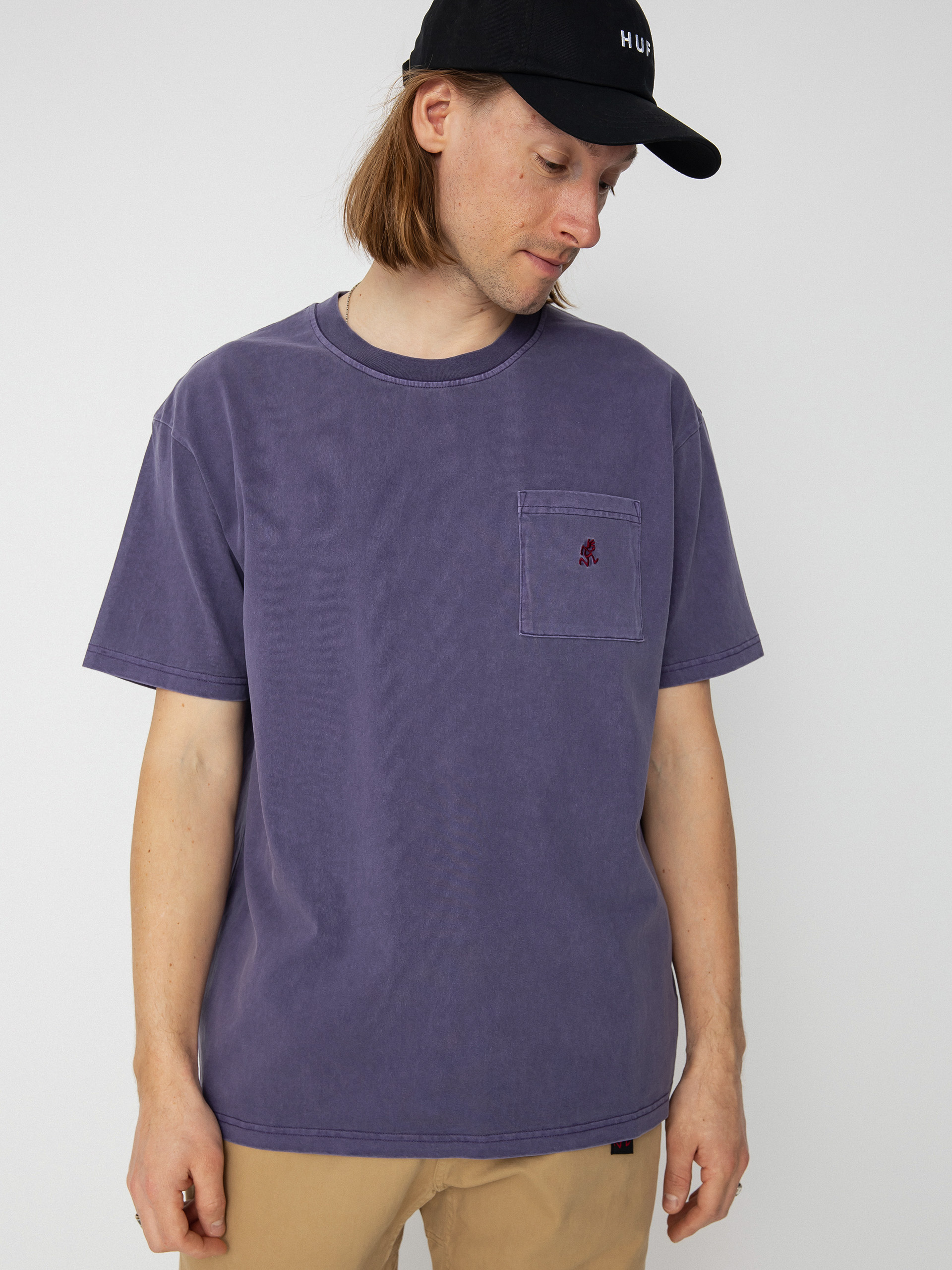 Tričko Gramicci One Point (purple pigment)