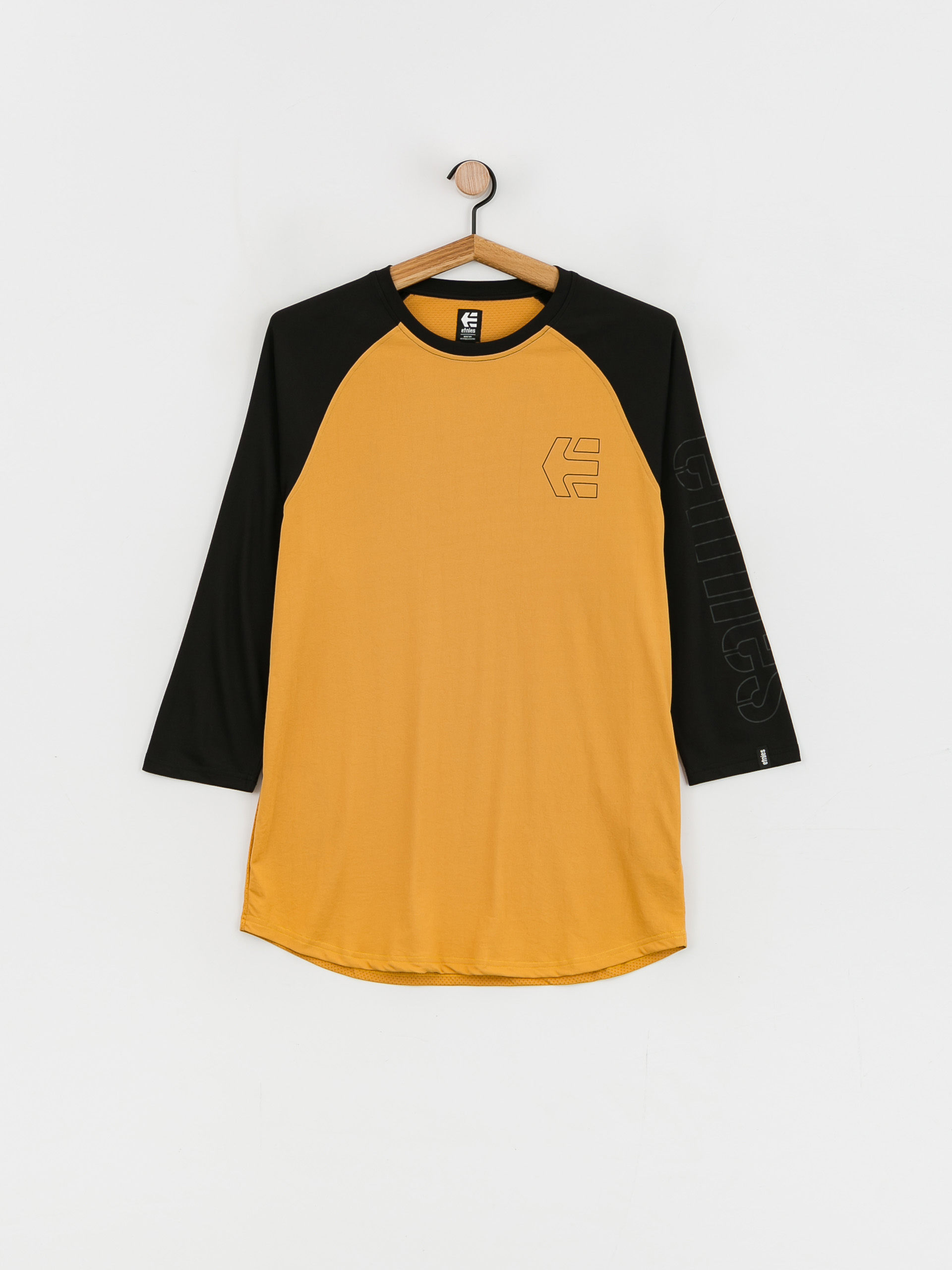 Triko Etnies San Juan Raglan (acid yellow)