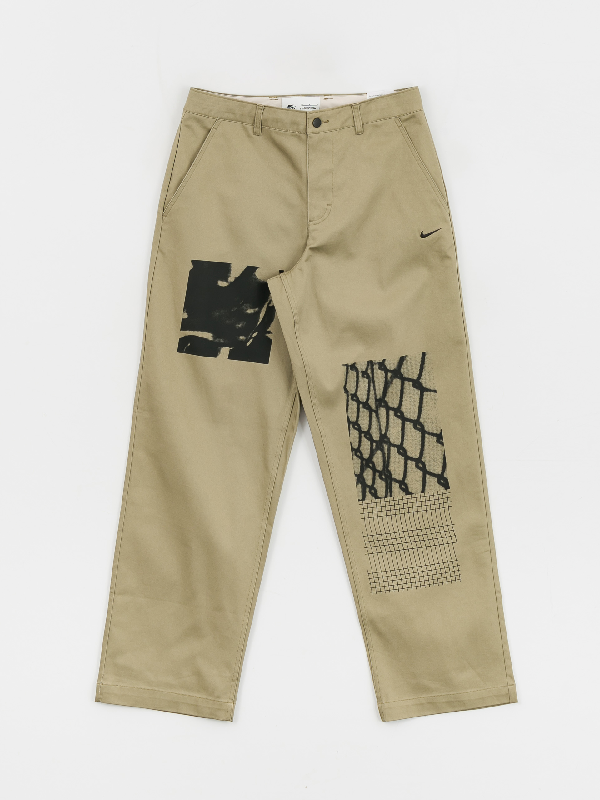 Kalhoty Nike SB GFX El Chino (neutral olive/black)