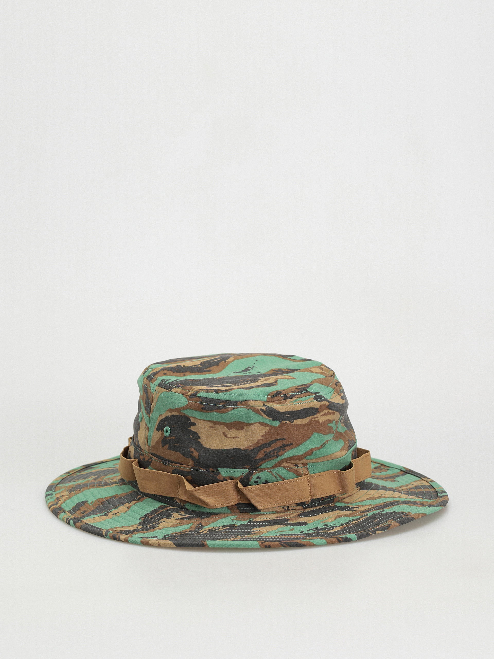 Klobouk The North Face Class V Brimmer (deep grass green painted camo print)