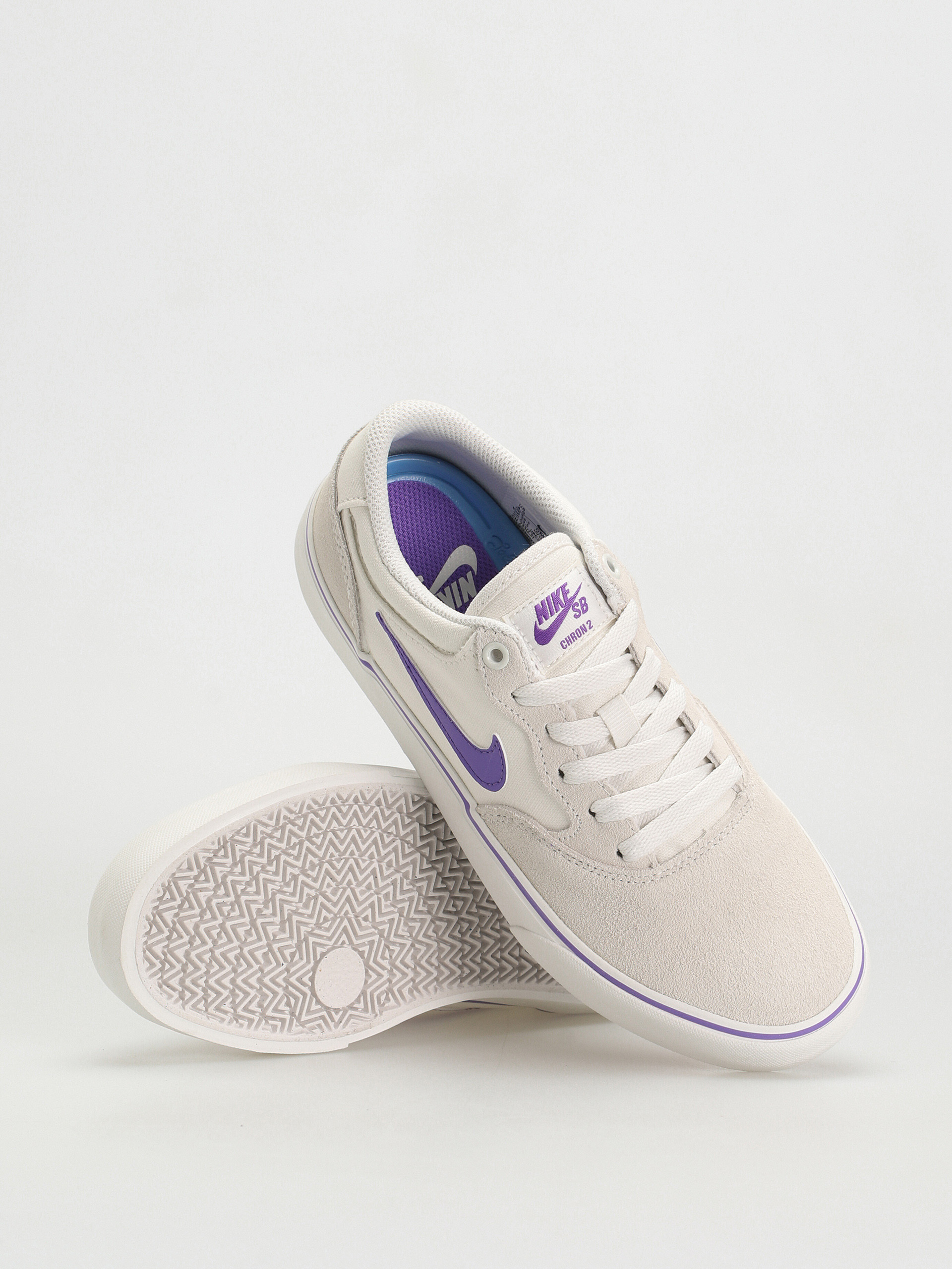 Boty Nike SB Chron 2 (summit white/action grape summit white)