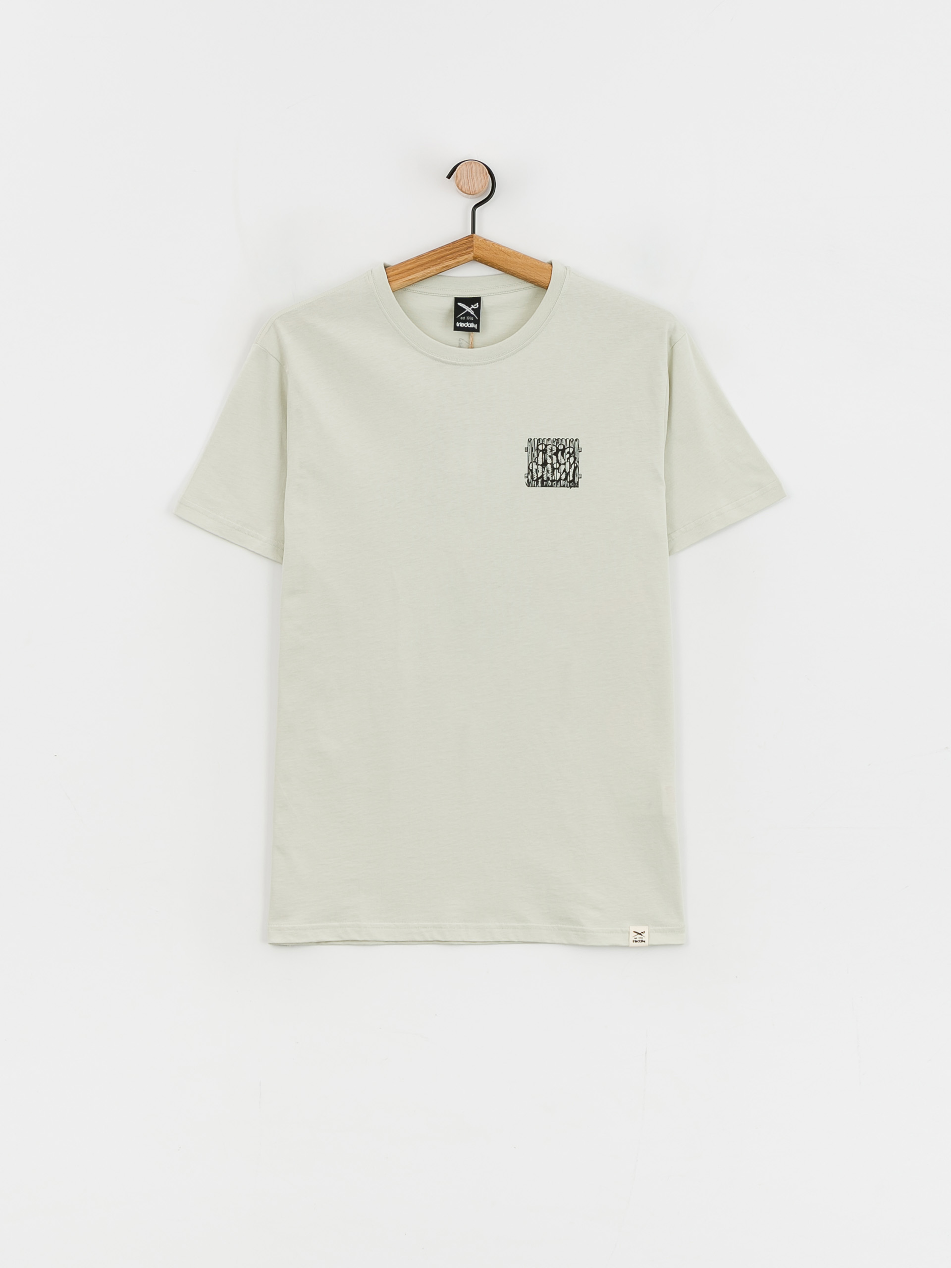 Tričko Iriedaily Garden Gnome (light sage)