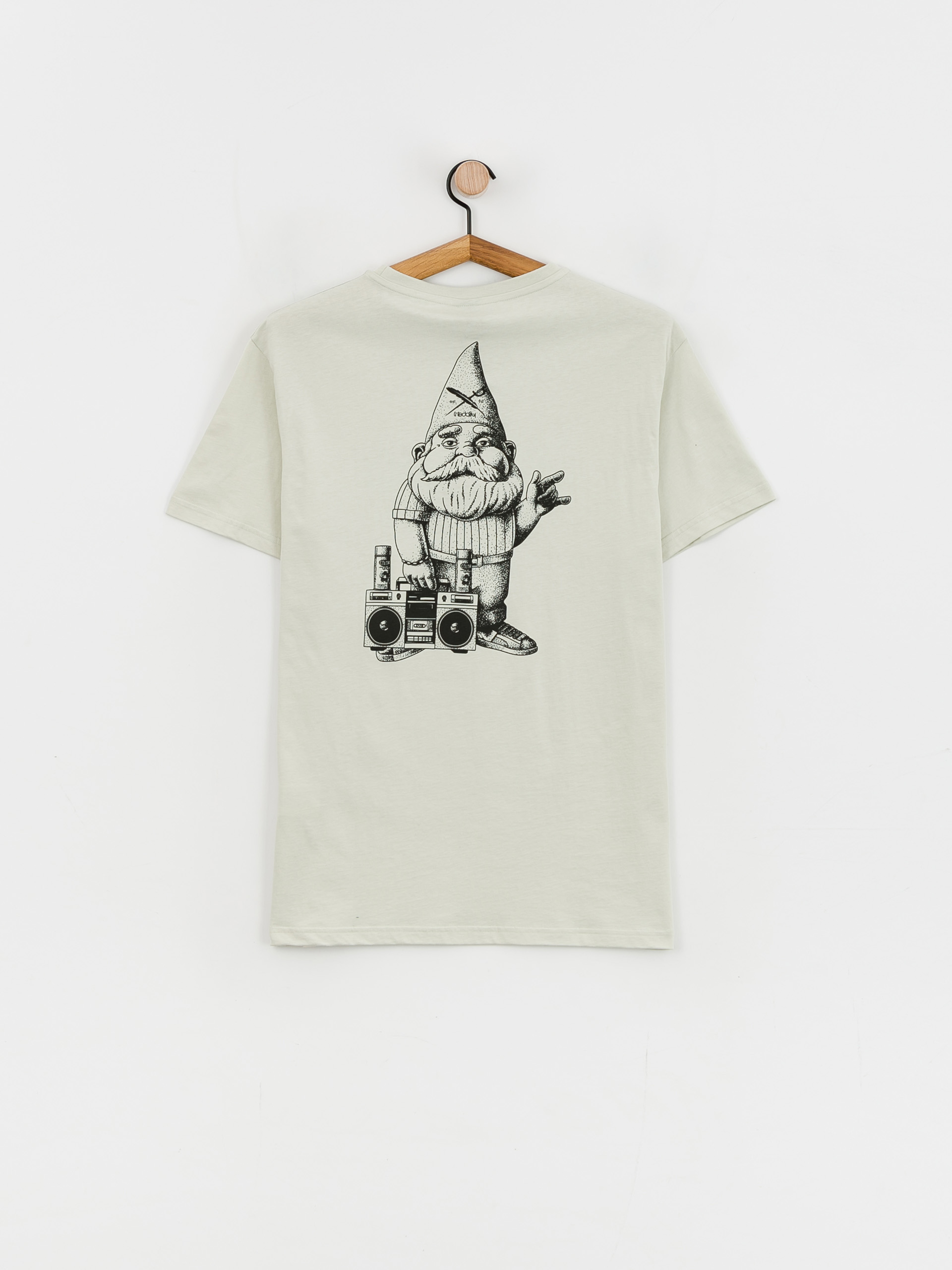 Tričko Iriedaily Garden Gnome (light sage)